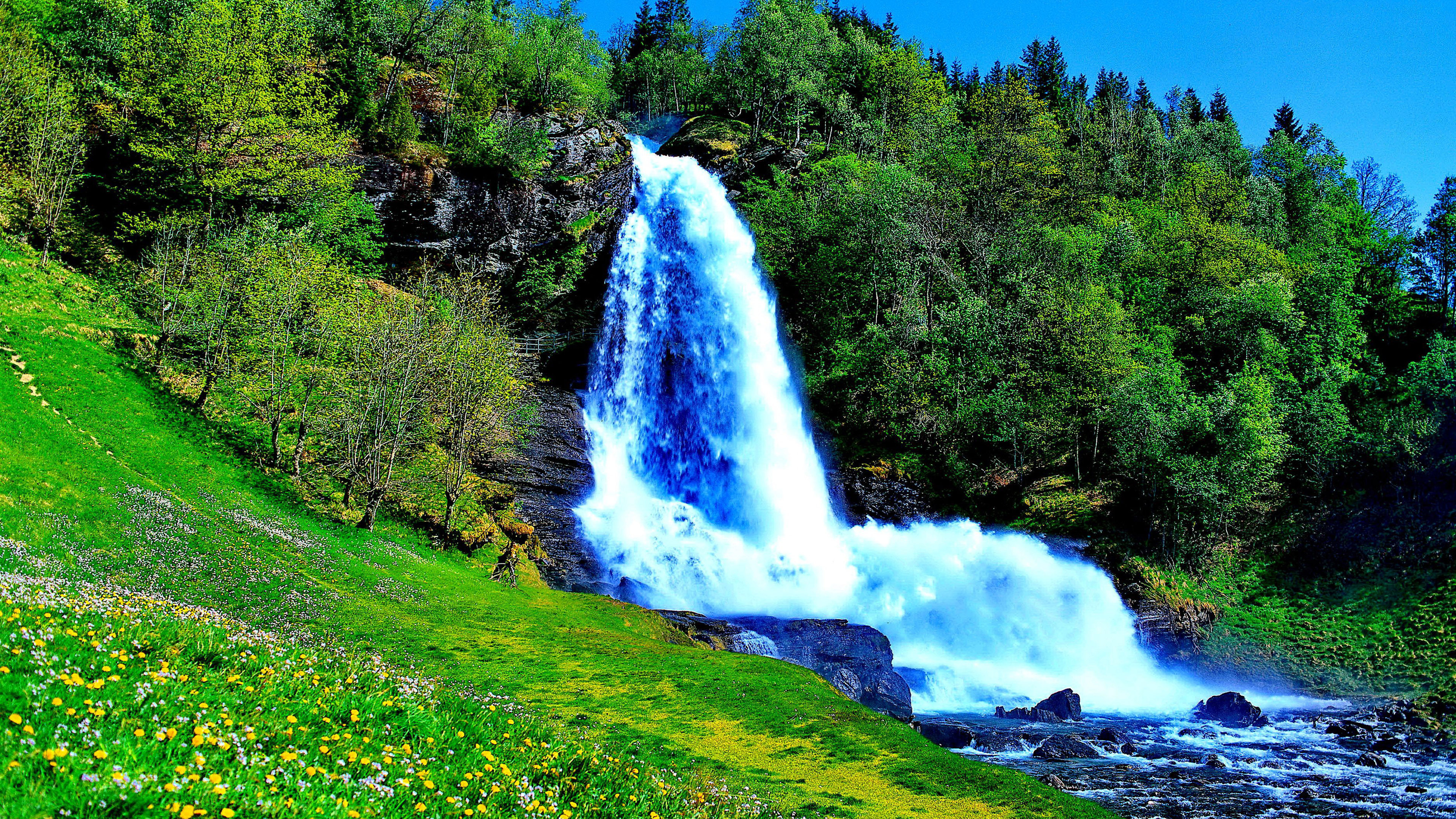 Waterfalls  8k Backgrounds