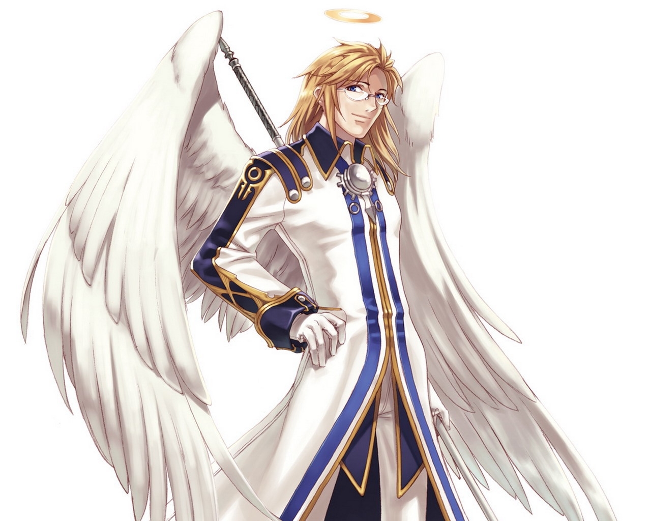 Персонаж ангел аниме парень