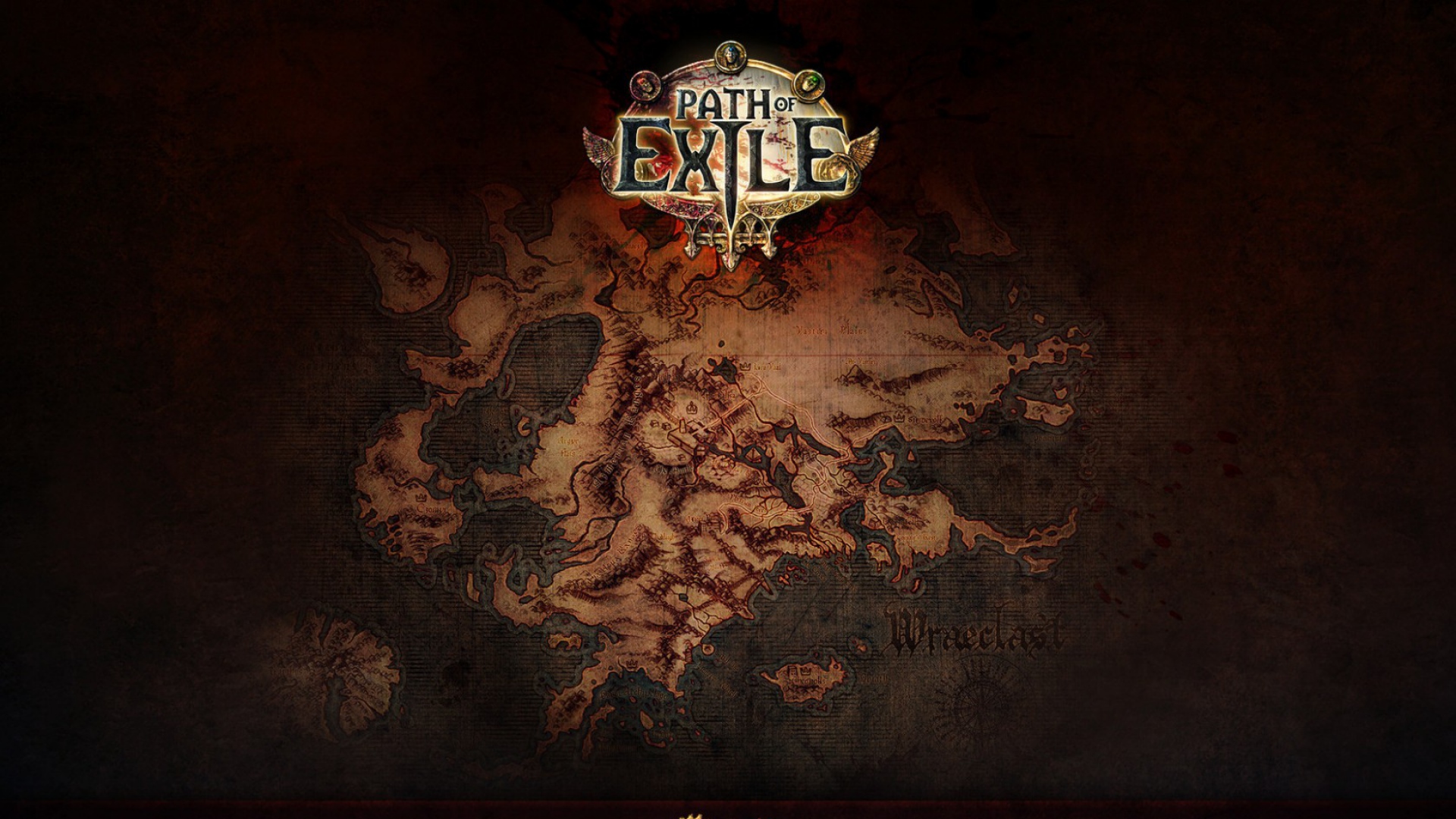 video game, path of exile, game, map, mmorpg Desktop Wallpaper