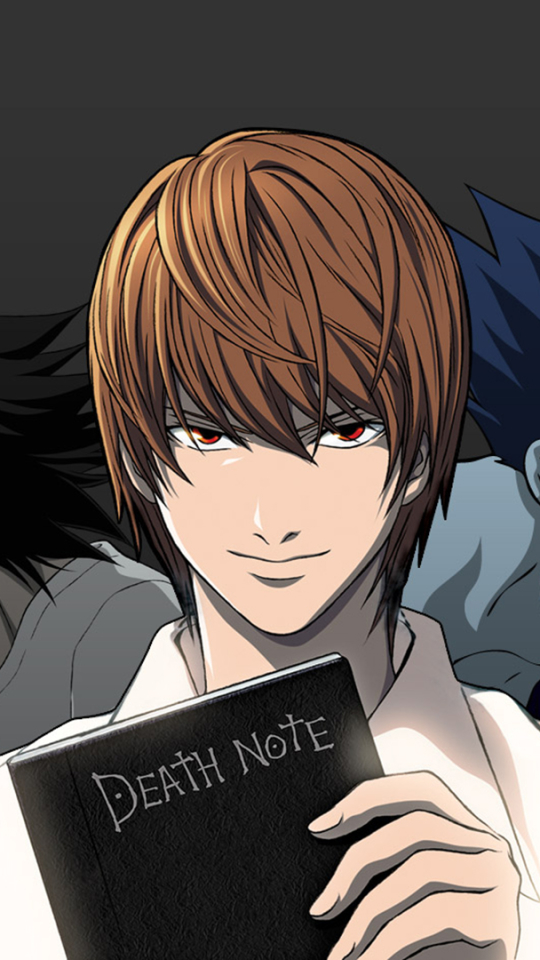 Download mobile wallpaper Anime, Death Note, L (Death Note), Light Yagami, Ryuk (Death Note) for free.