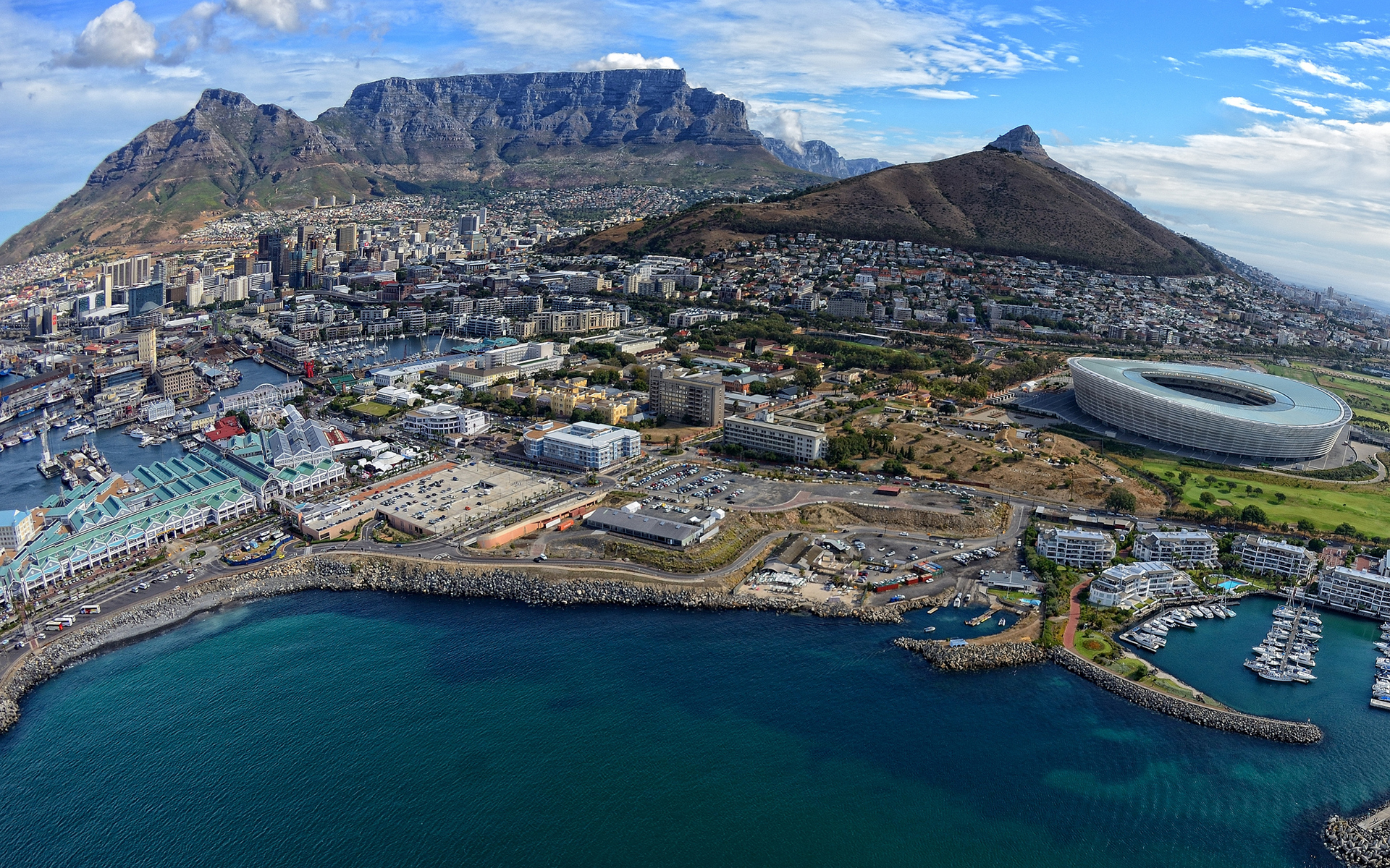man made, cape town, cityscape, south africa, cities Full HD