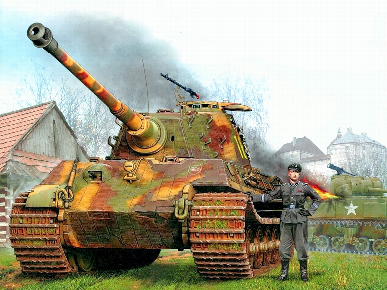 Лучшим танком второй мировой войны был признан выберите ответ пт 76 пантера тигр т 34