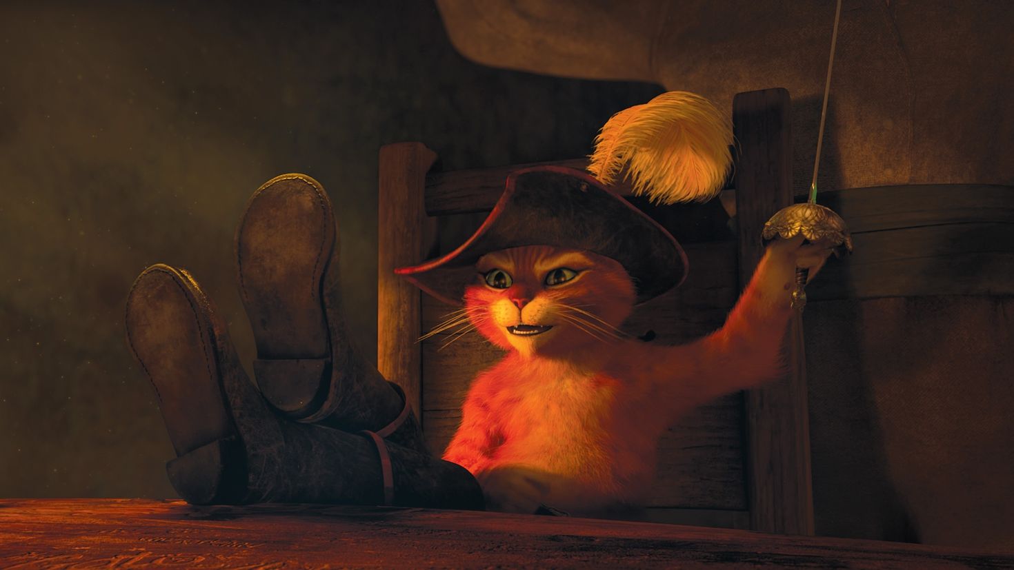 Кот в сапогах мультфильм 2011