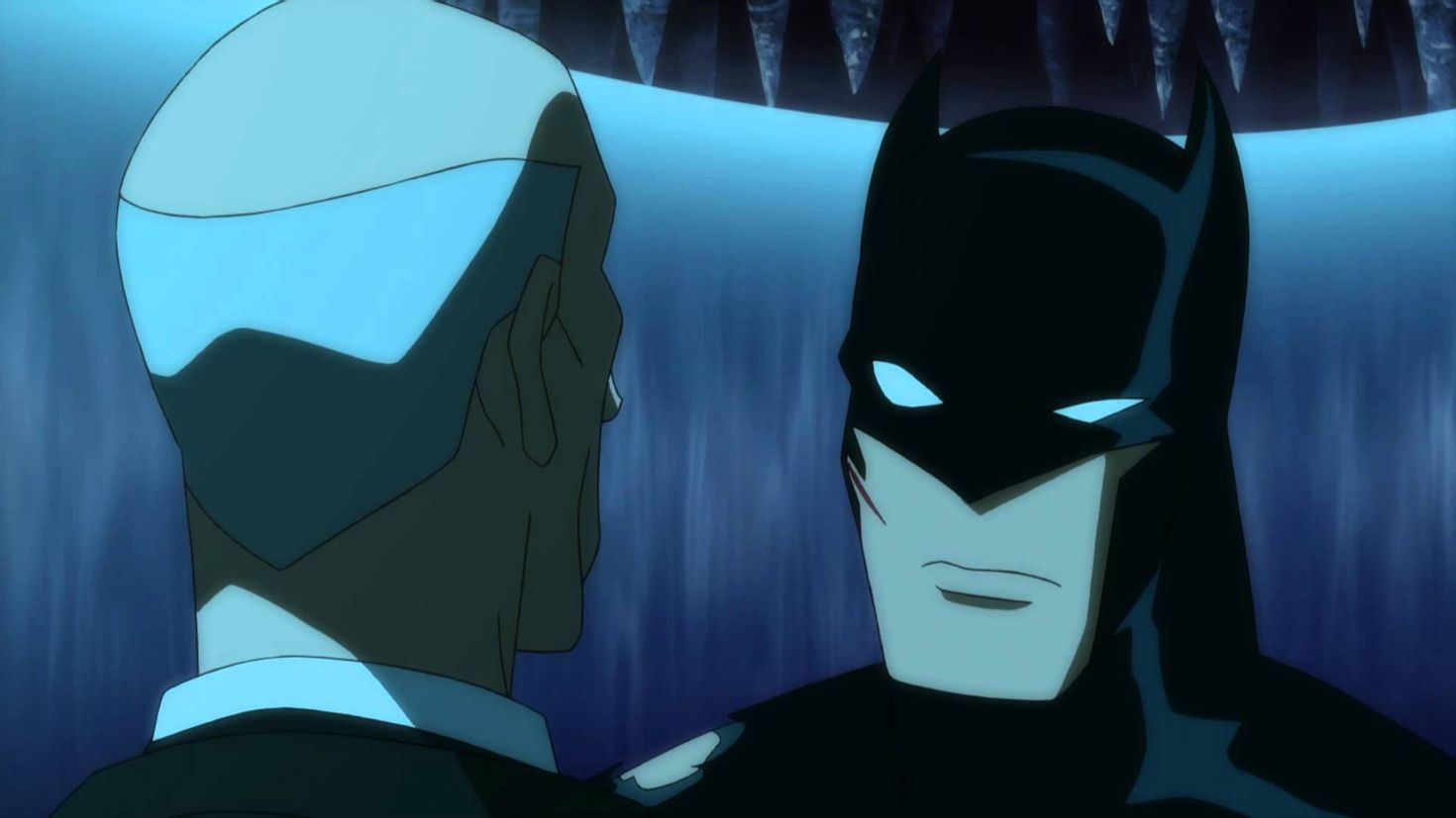 Batman justice league. Justice League Бэтмен будущего. Лига справедливости гибель Брюс Уэйн. Бэтмен 2004 лига справедливости.