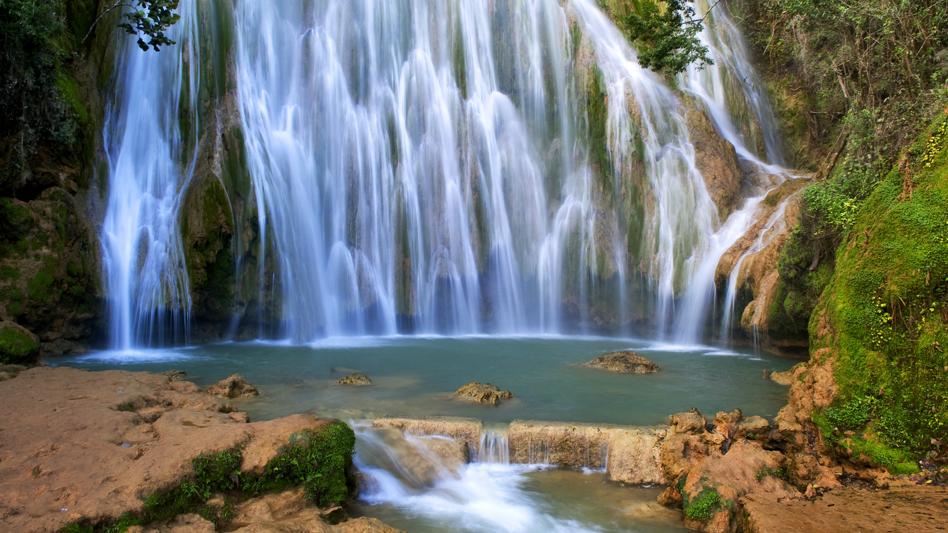 Доминикана водопады