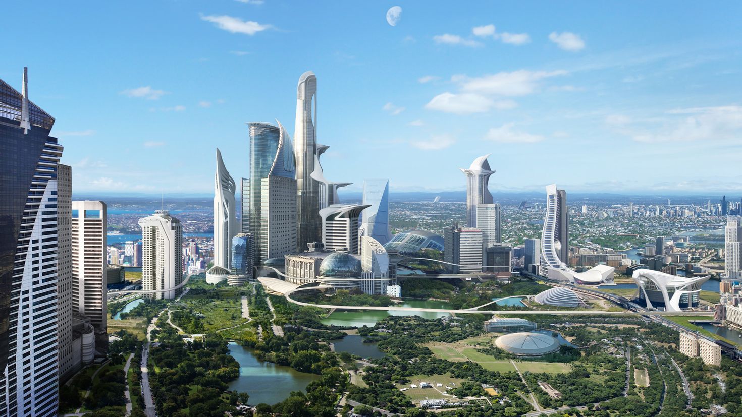 Будь с городом сайт. Стамбул Сити небоскребы. Город будущего. Футуристический город. Город в будущем.