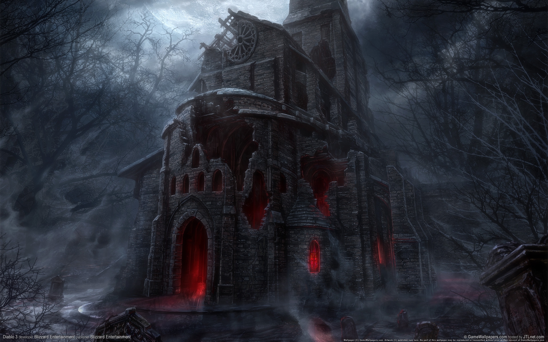 Cool Wallpapers games, houses, architecture, diablo, black