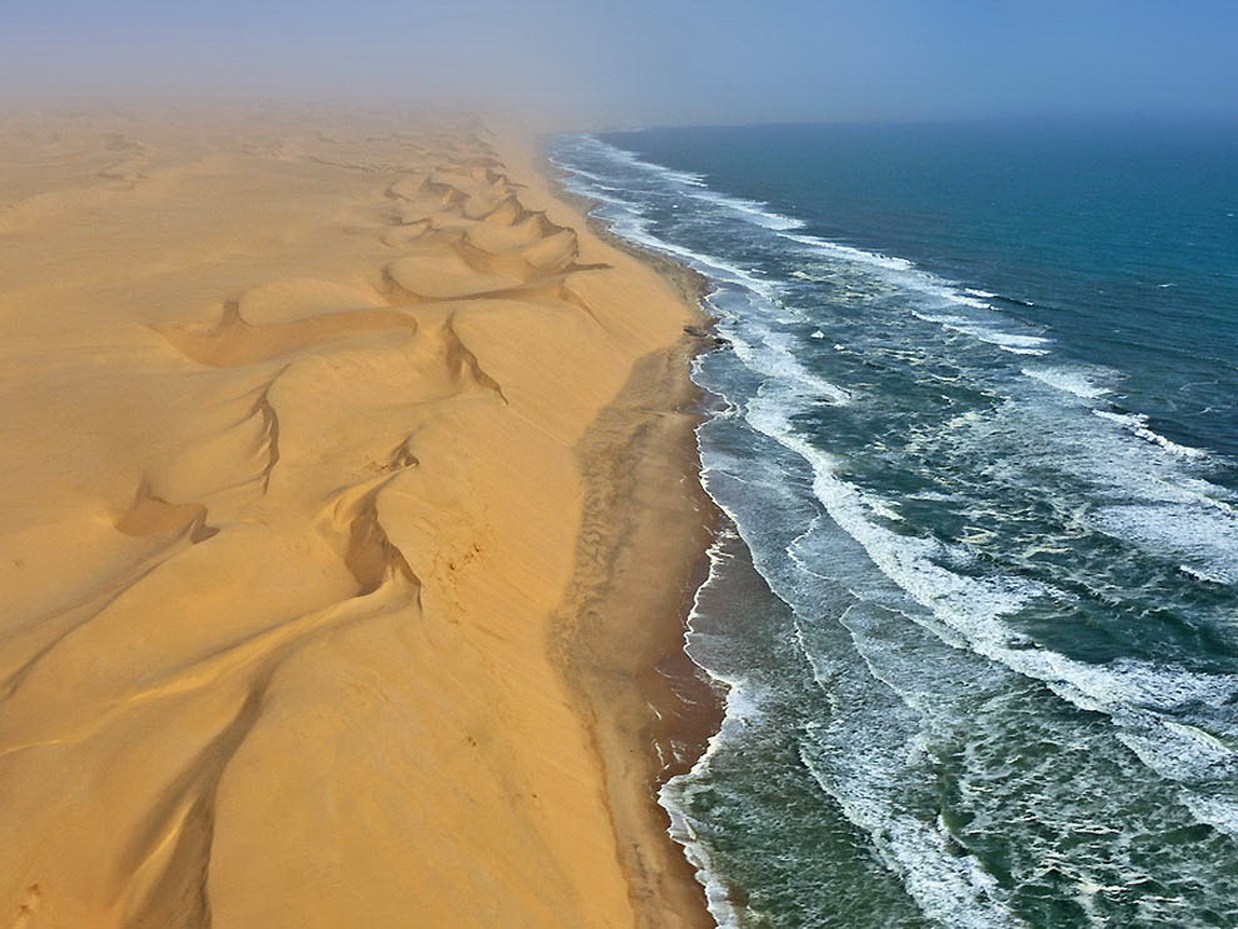 免费下载景观, 海, 波浪, 沙, 沙漠手机壁纸。