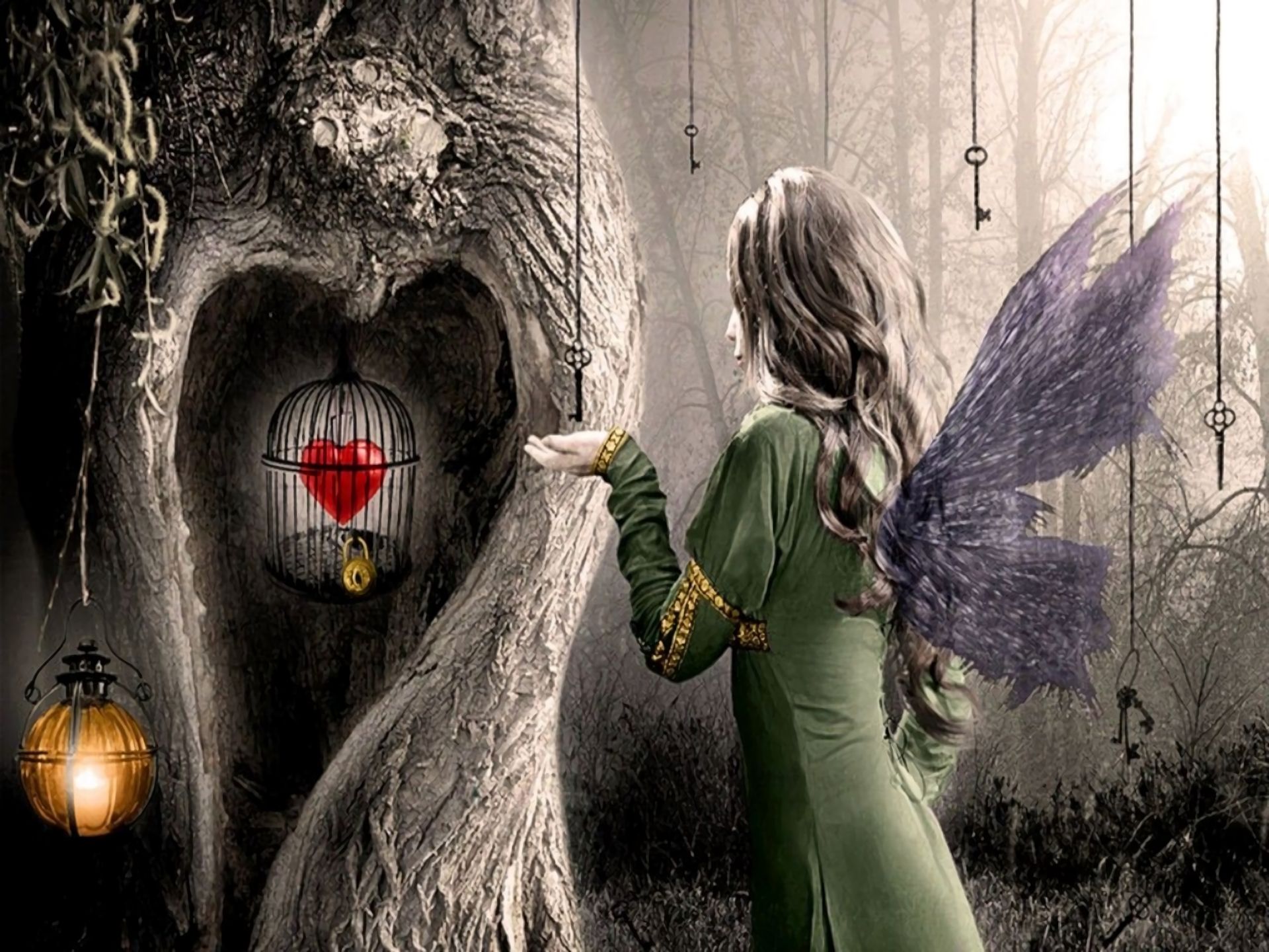 Fantasy Wallpaper: Fantasy | Fairy wallpaper, Fairy art, Beautiful fairies