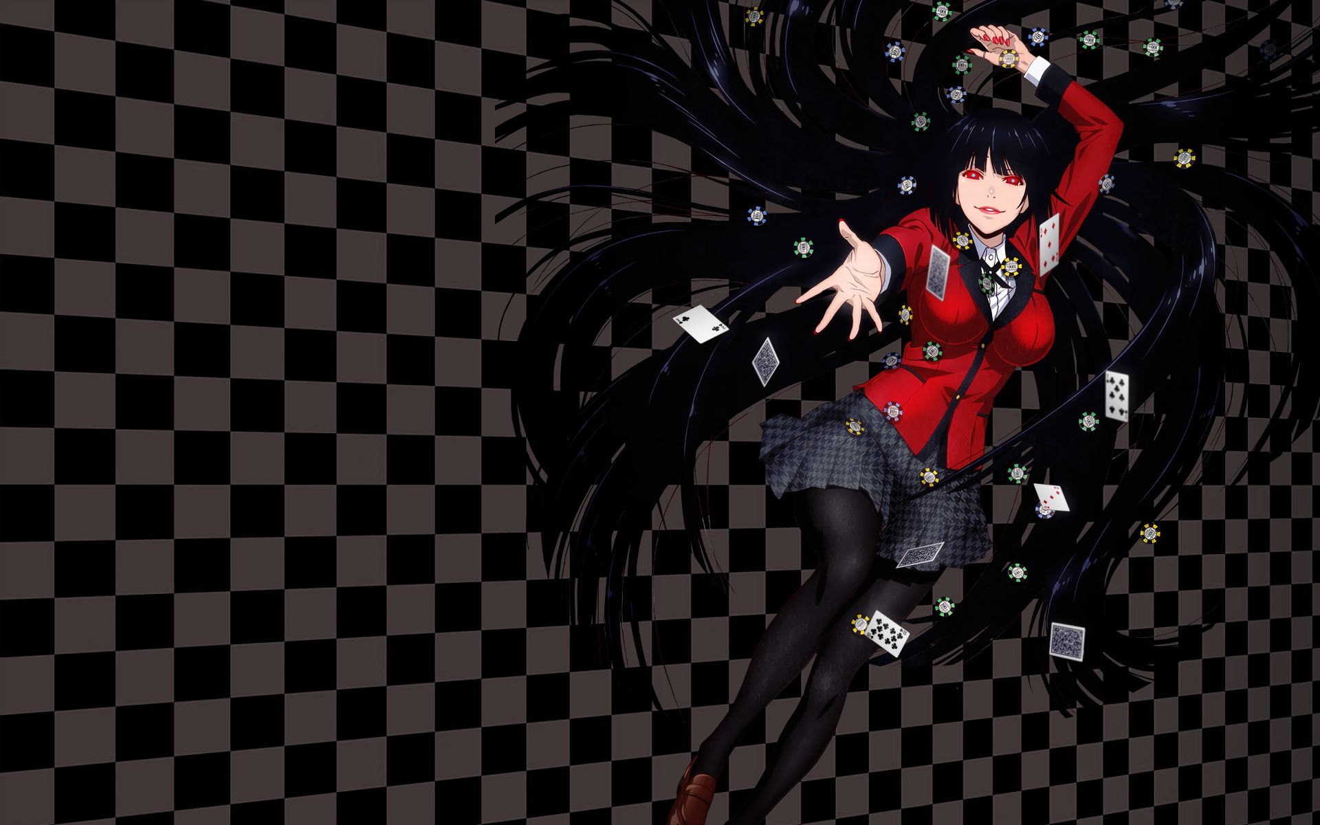 Kakegurui Yumeko Jabami UHD 4K Wallpaper | Pixelz