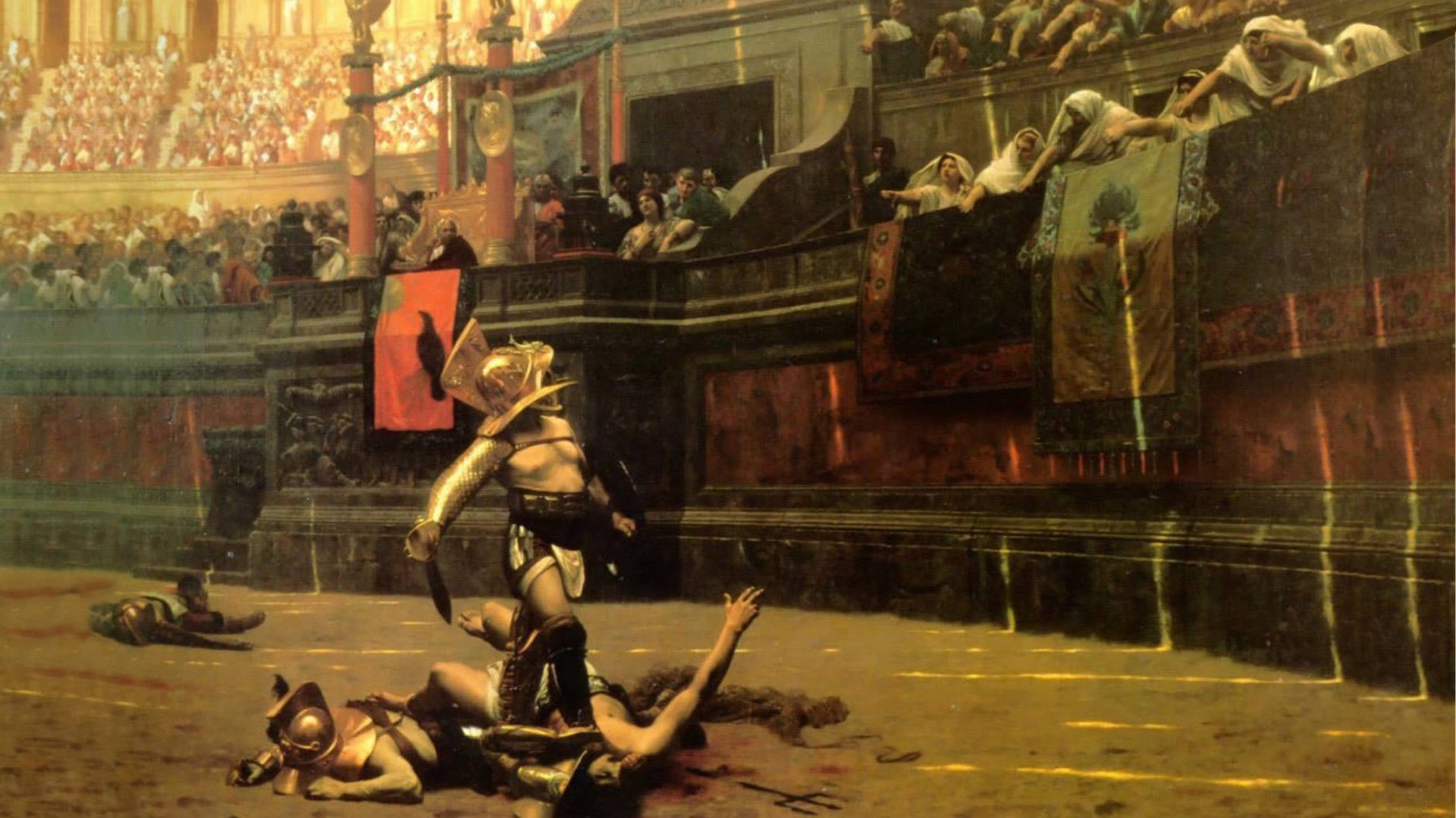 159775 descargar fondo de pantalla artístico, pintura, gladiador, roma: protectores de pantalla e imágenes gratis
