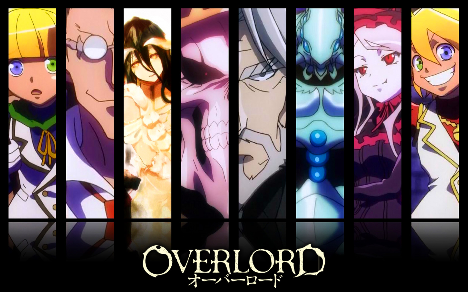 overlord, anime, ainz ooal gown, albedo (overlord), aura bella fiora, cocytus (overlord), demiurge (overlord), mare bello fiore, sebas tian, shalltear bloodfallen