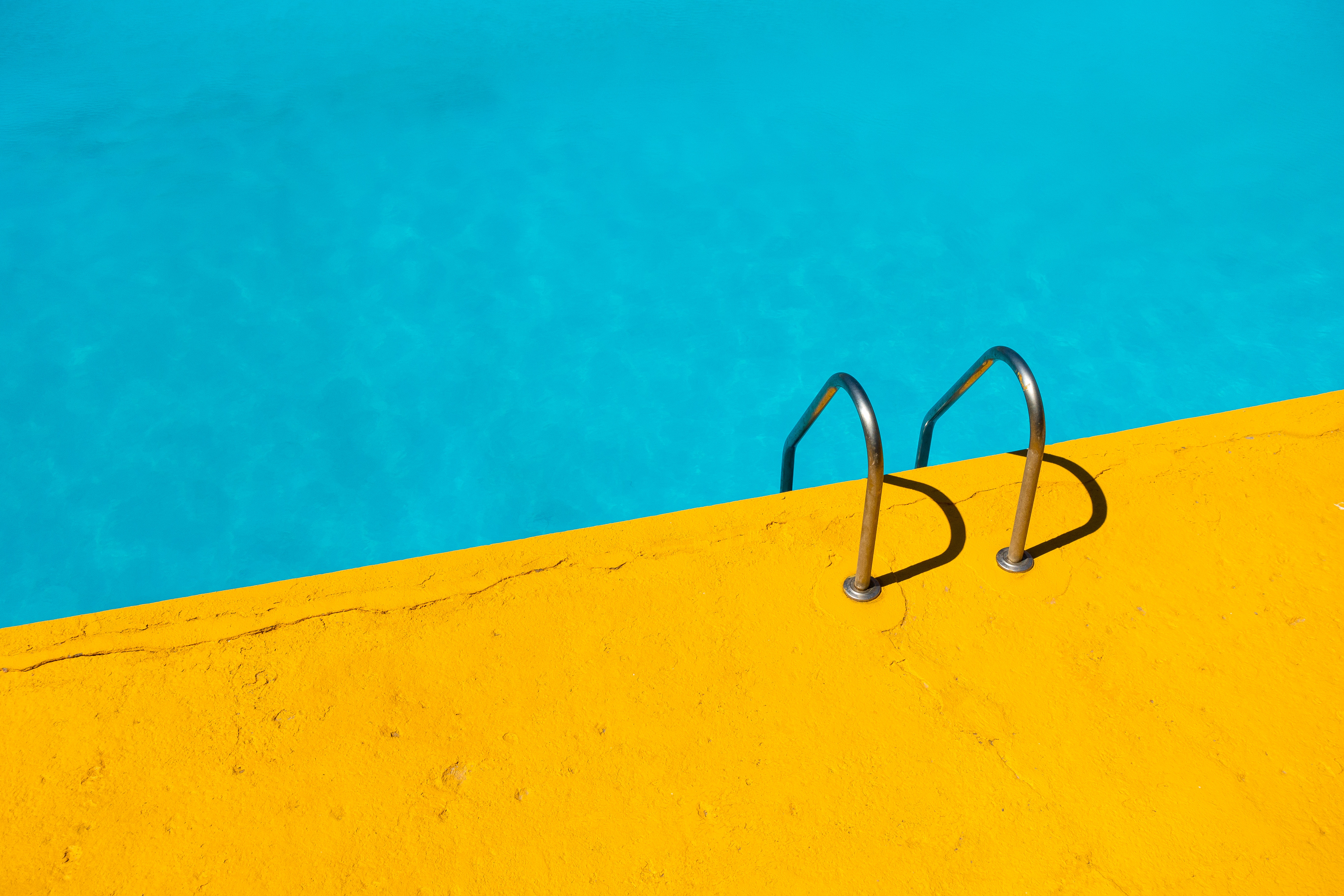 minimalism, handrail, water, pool download HD wallpaper