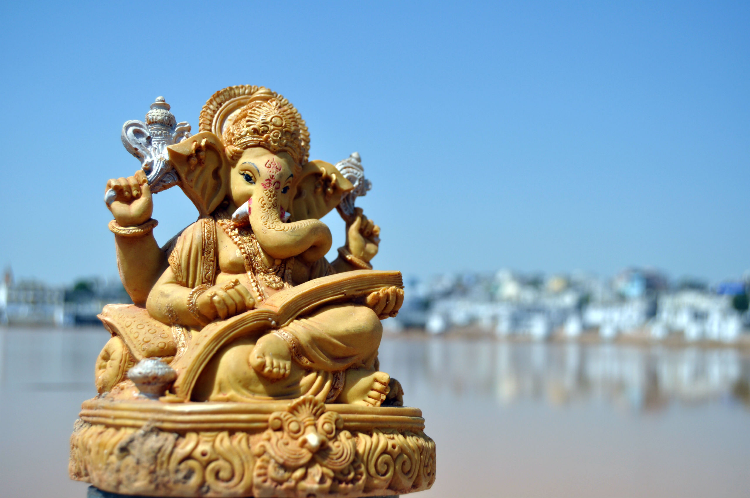 Ganesh Vertical Background