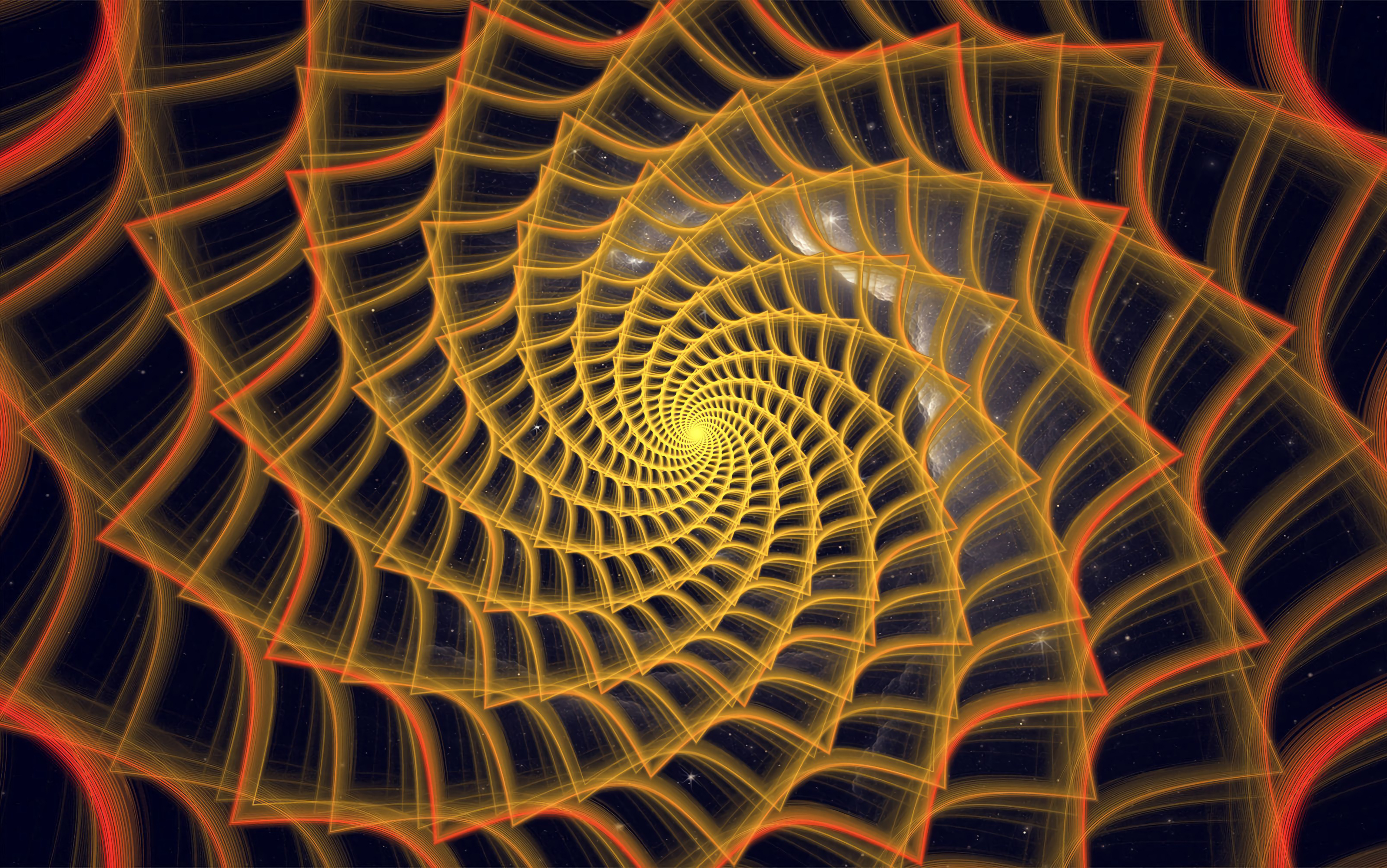 140594 Hintergrundbild herunterladen spiral, abstrakt, fraktale, spirale, verwirrt, komplizierte, wirbeln, evolvente - Bildschirmschoner und Bilder kostenlos