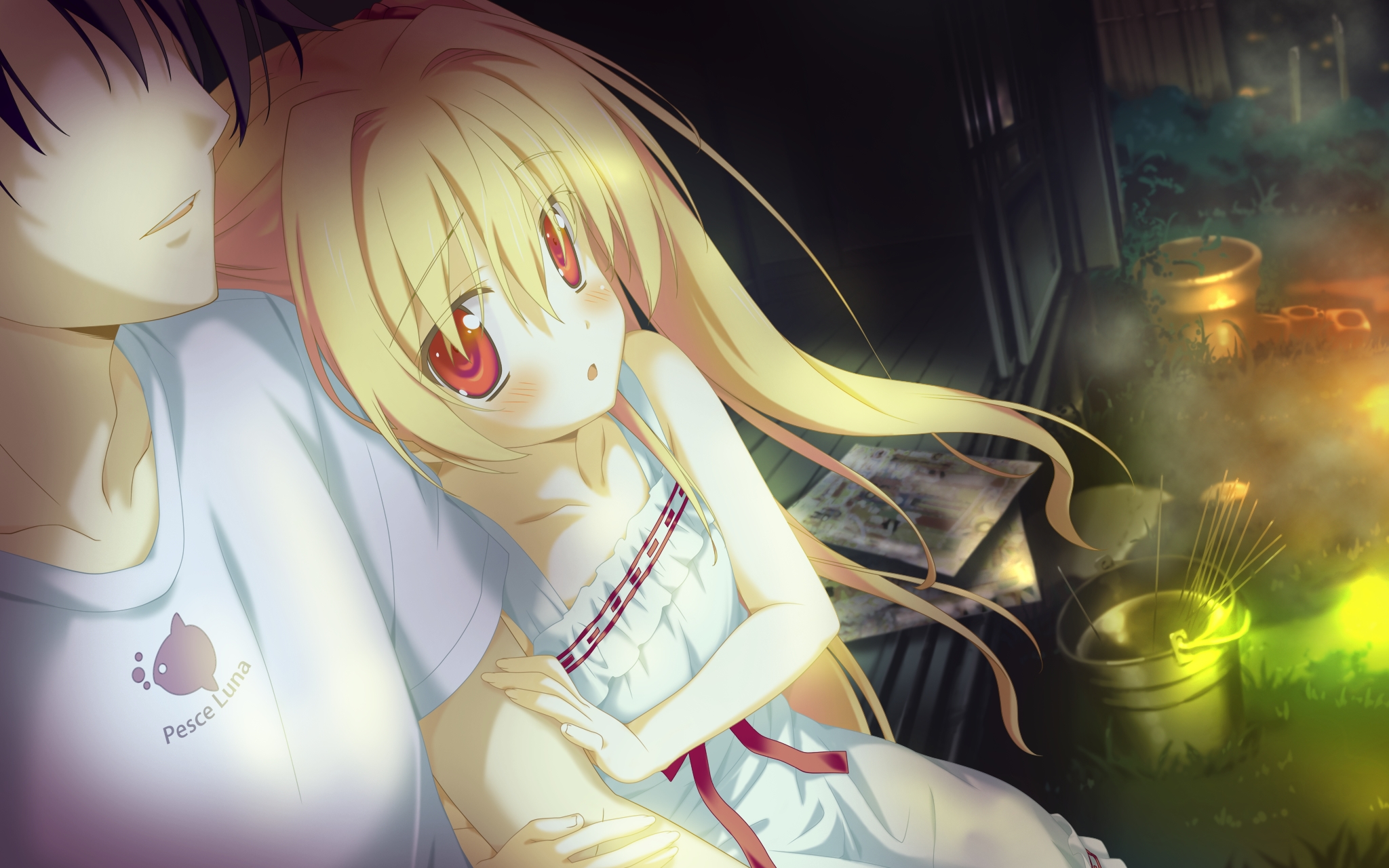 Sekai wallpaper. Аниме 27. Anime no Sekai. Irotoridori no Sekai. Irotoridori no Mirai Shinku Nikaidou.