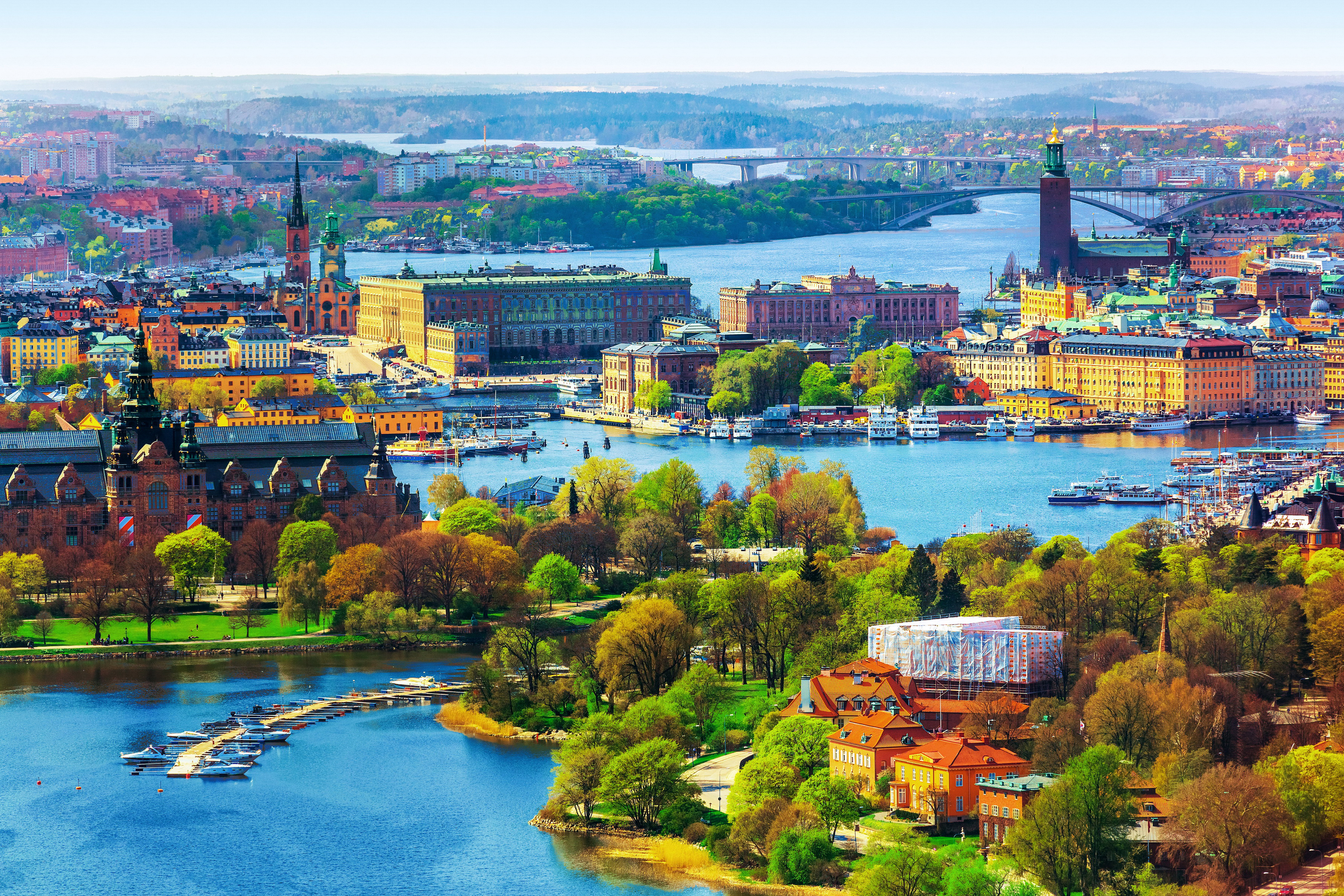 building, stockholm, sweden, man made, city, cities HD wallpaper