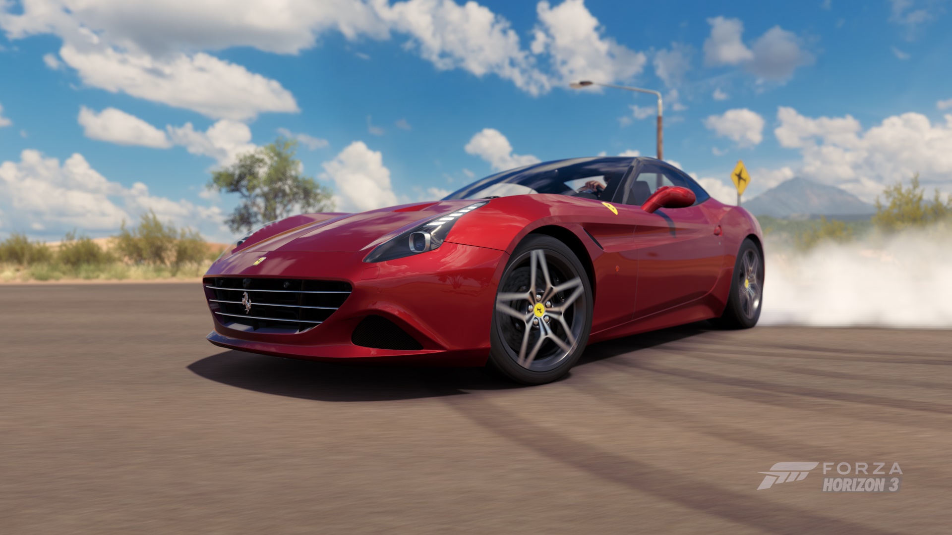 Wallpaper road, Ferrari, Forza Horizon 3 for mobile and desktop