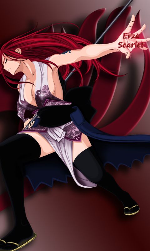 Made Erza Wallpaper [anime] : r/fairytail