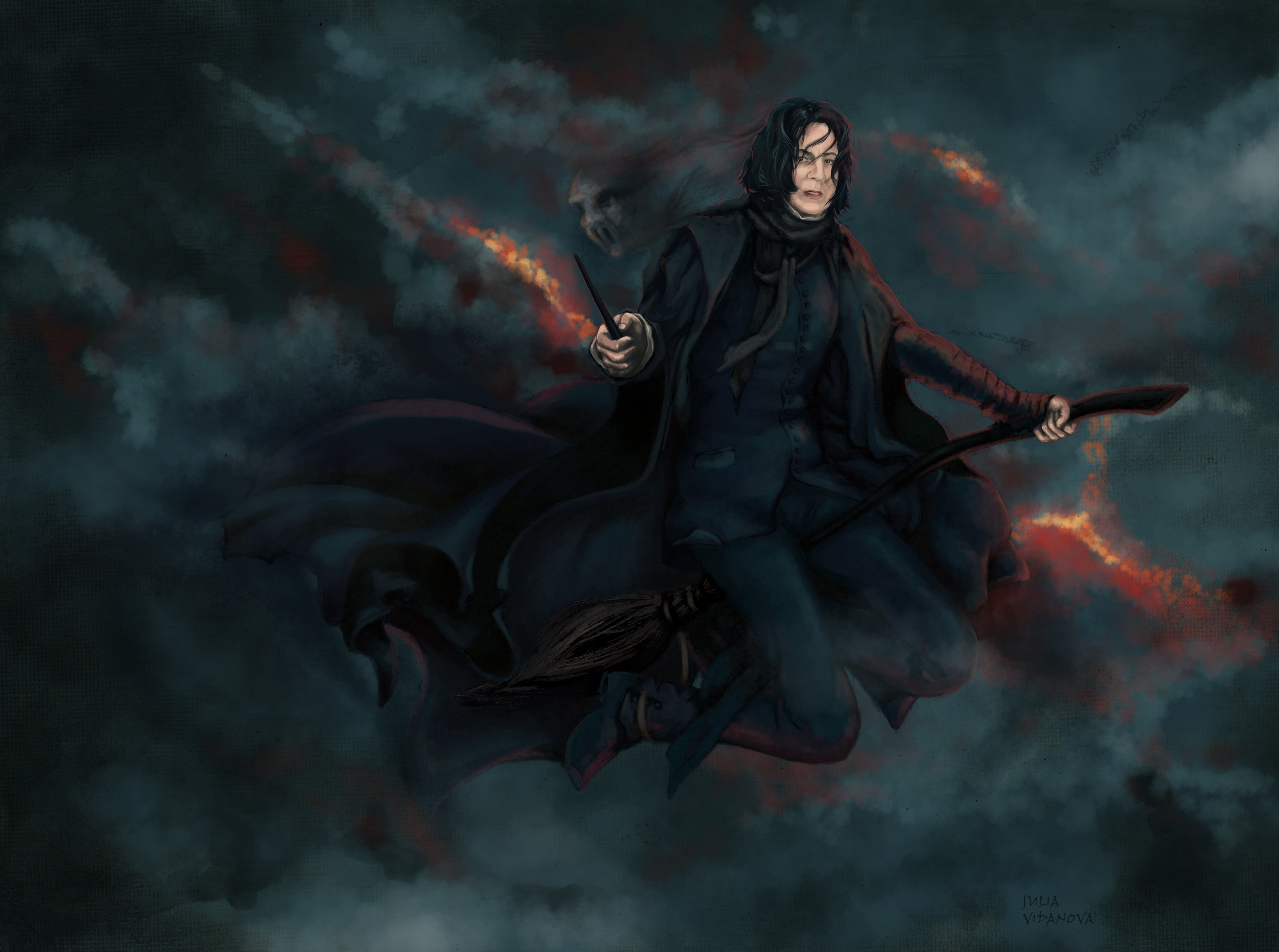 Download Severus Snape Doe Cartoon Wallpaper  Wallpaperscom