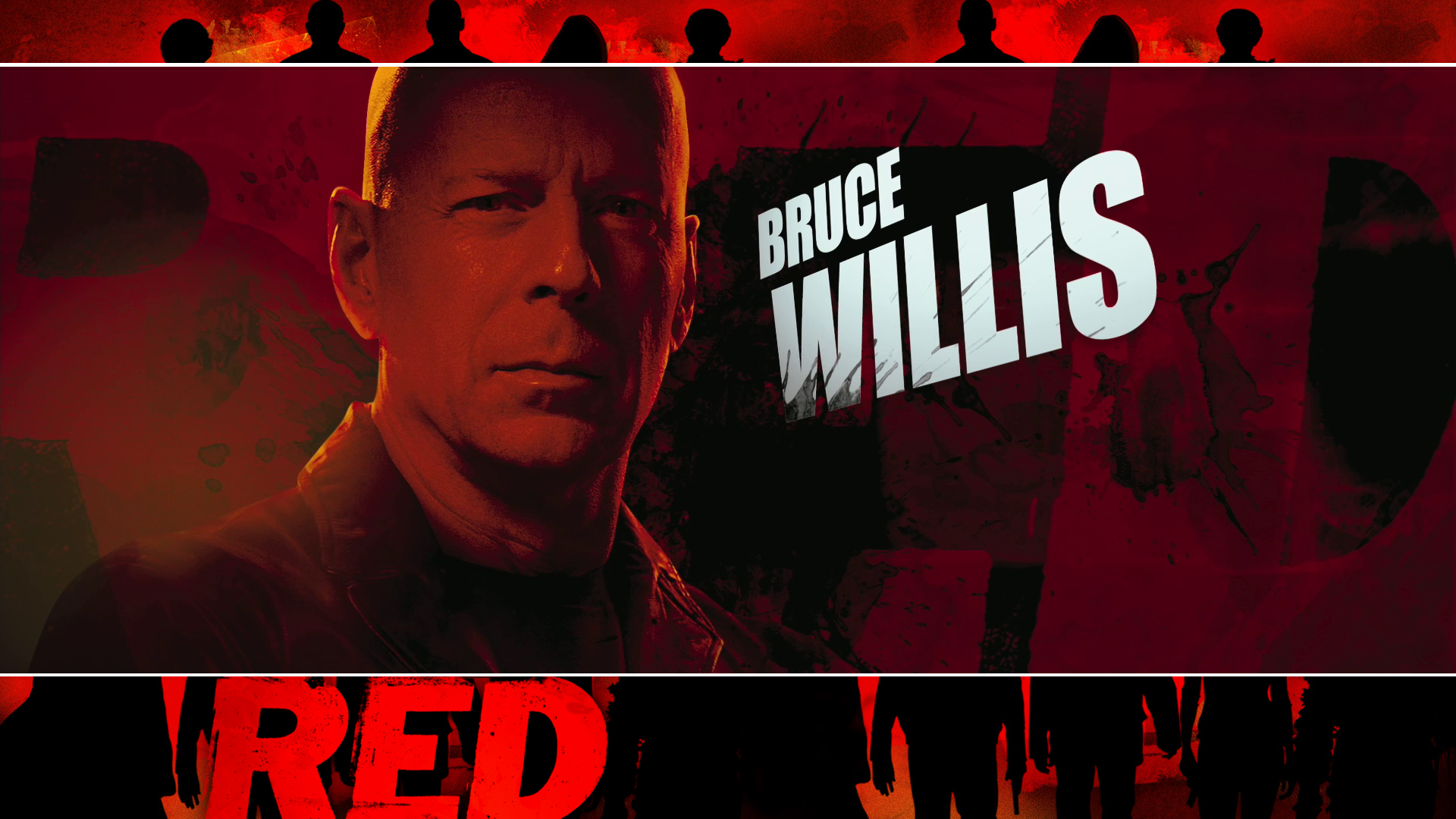Mobile wallpaper movie, red, bruce willis, frank moses