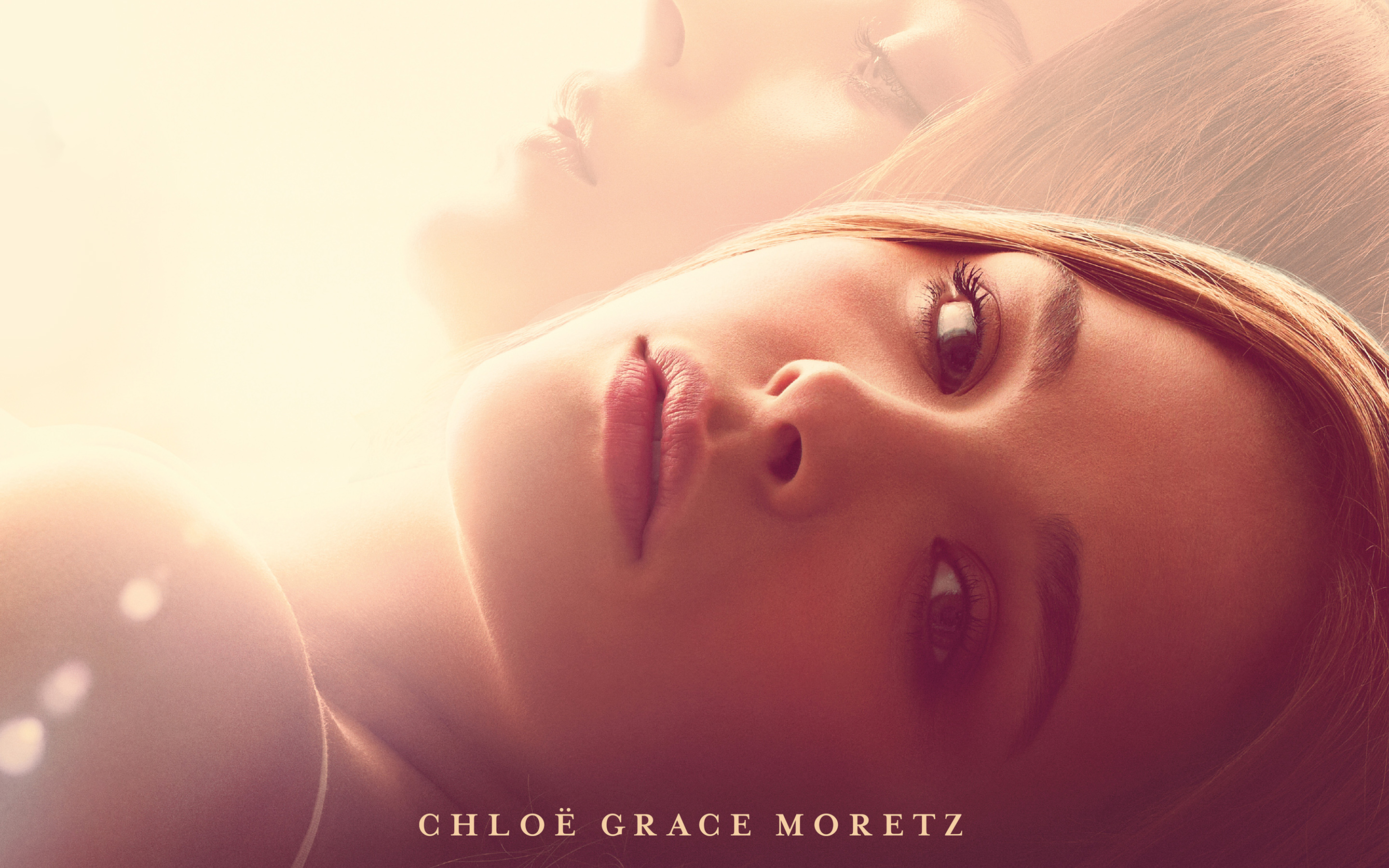 Download Chloë Grace Moretz With Hair Up Wallpaper