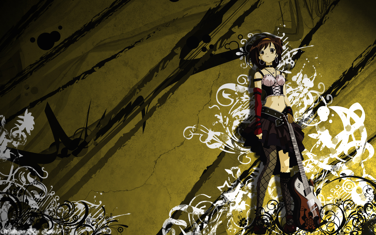 anime, the melancholy of haruhi suzumiya, haruhi suzumiya download HD wallpaper