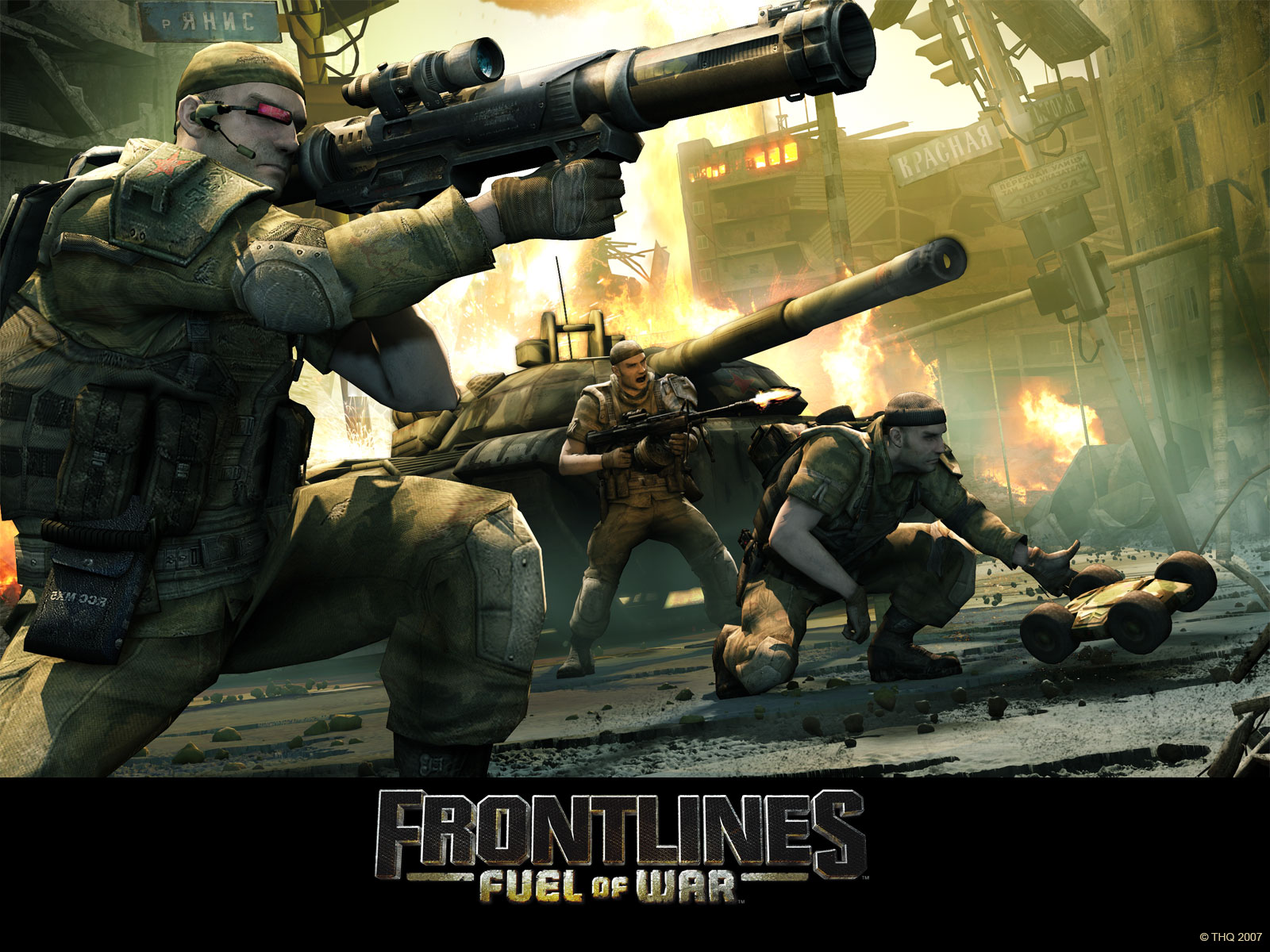 Download background video game, frontlines: fuel of war