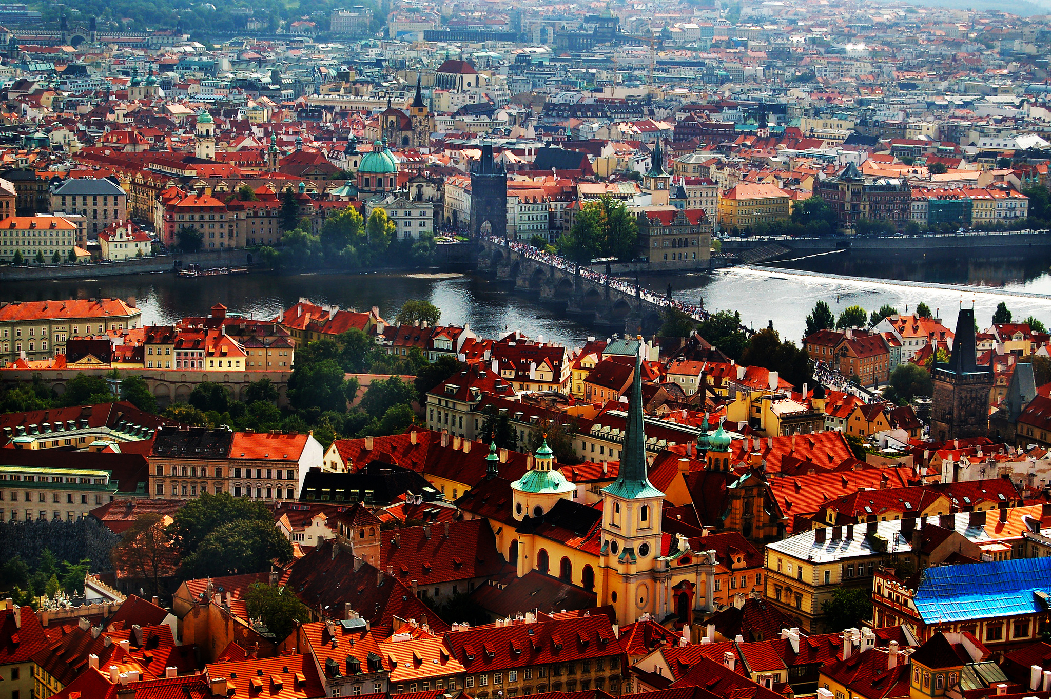 czech republic, prague, man made, charles bridge, city, cityscape, cities