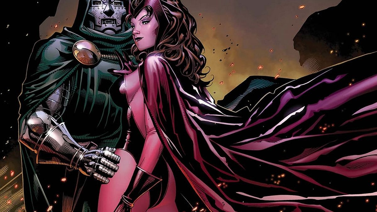 Каждом хорошей девочке нужен супер злодей. Алая ведьма (Marvel Comics). Doctor Doom and Scarlet Witch. Титания Марвел.