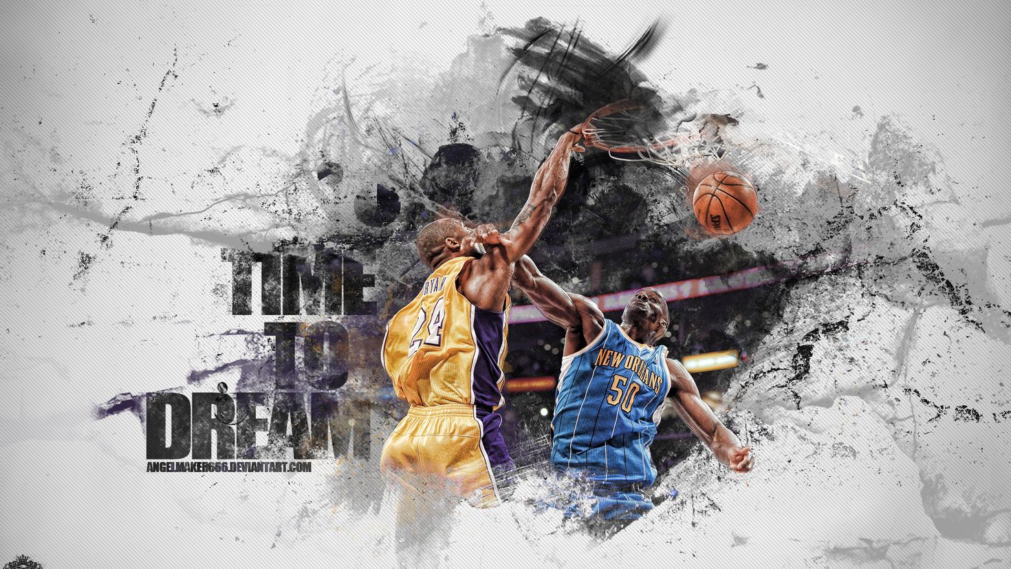 Poster download. Баскетбол Kobe Bryant. Коби Брайант данк. Коби Брайант арт. Kobe Bryant Dunk обои.