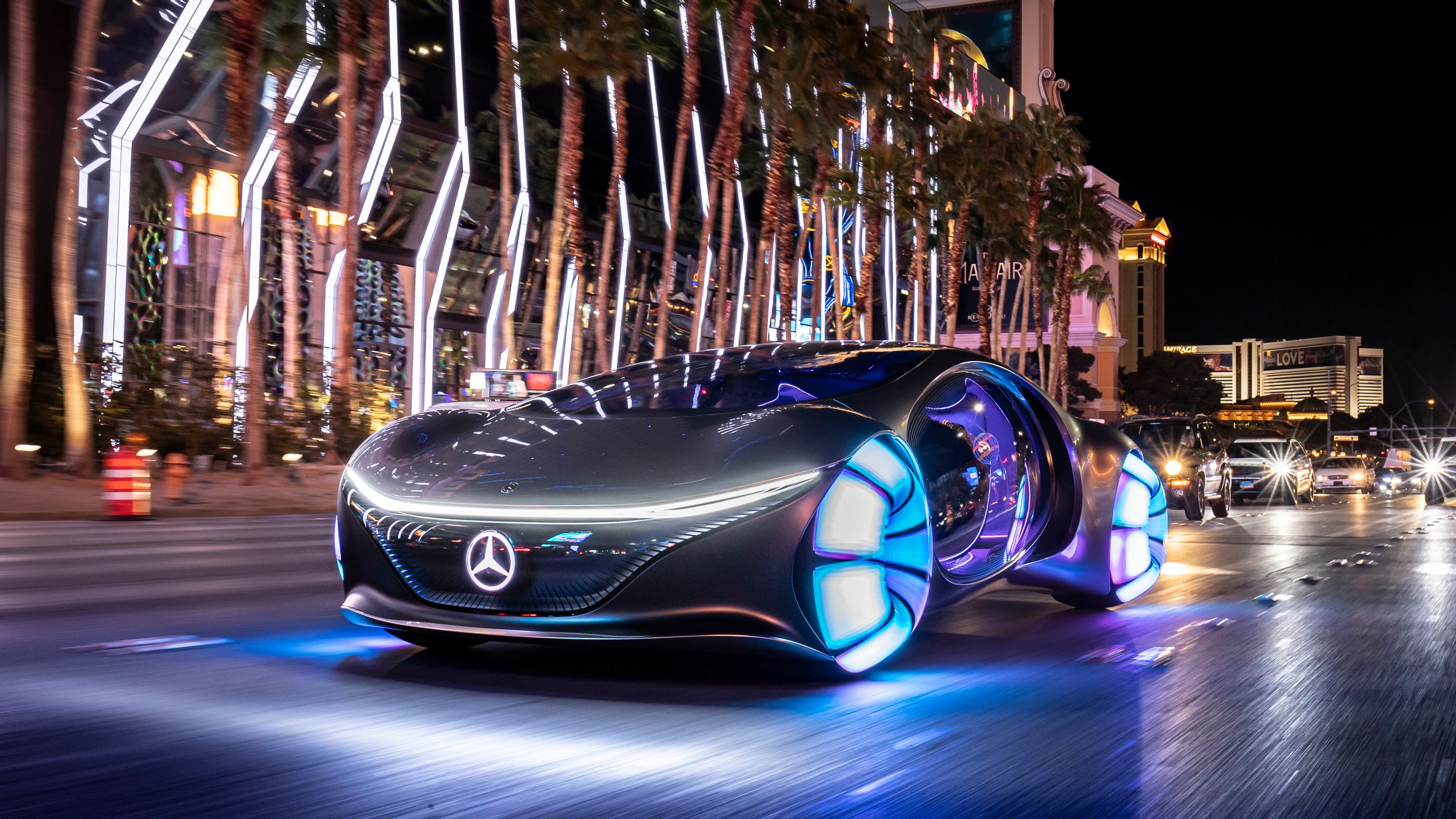 Mercedes Benz the fastest car