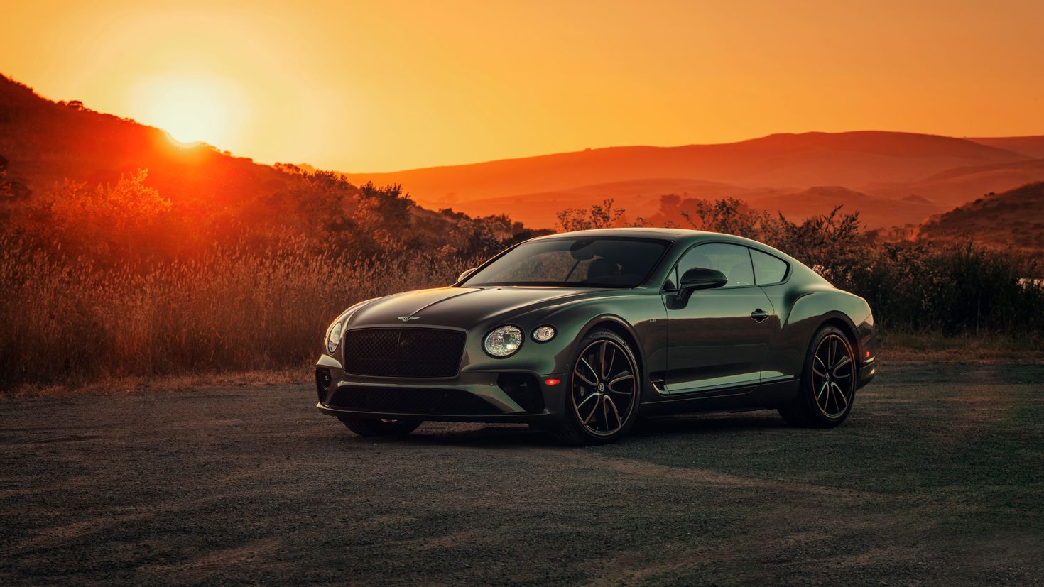 Bentley Continental gt Р¶РµР»С‚С‹Р№