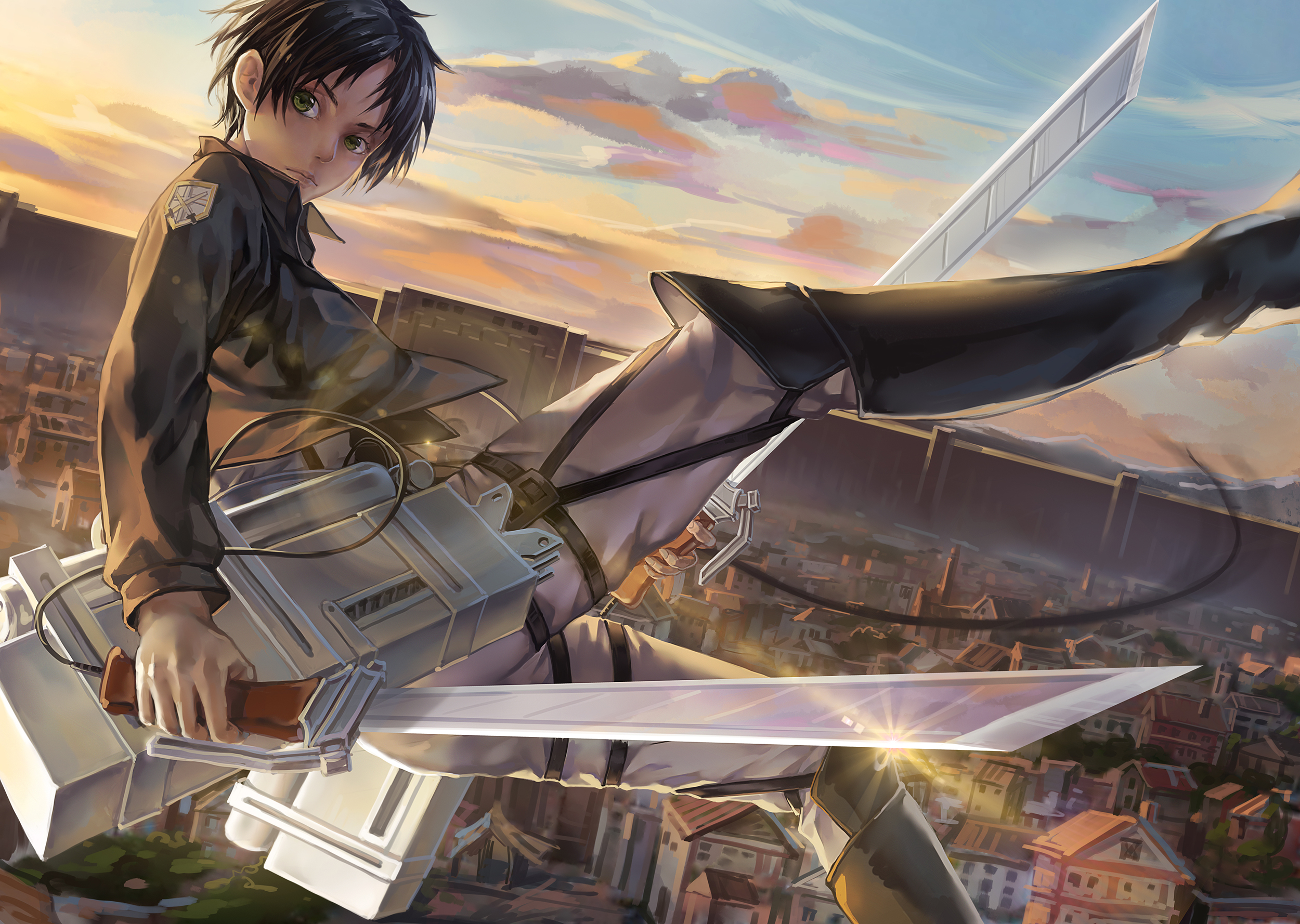 1920x1080 Eren Jeager Anime Laptop Full HD 1080P HD 4k Wallpapers, Images,  Backgrounds, Photos and Pictures