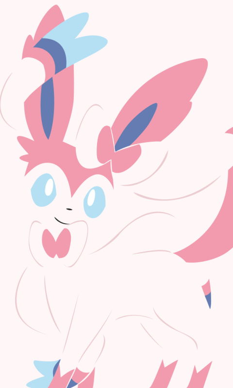 Sylveon, cute pokemon, eevee, eeveelution, pink pokemon, pokemon, HD phone  wallpaper | Peakpx