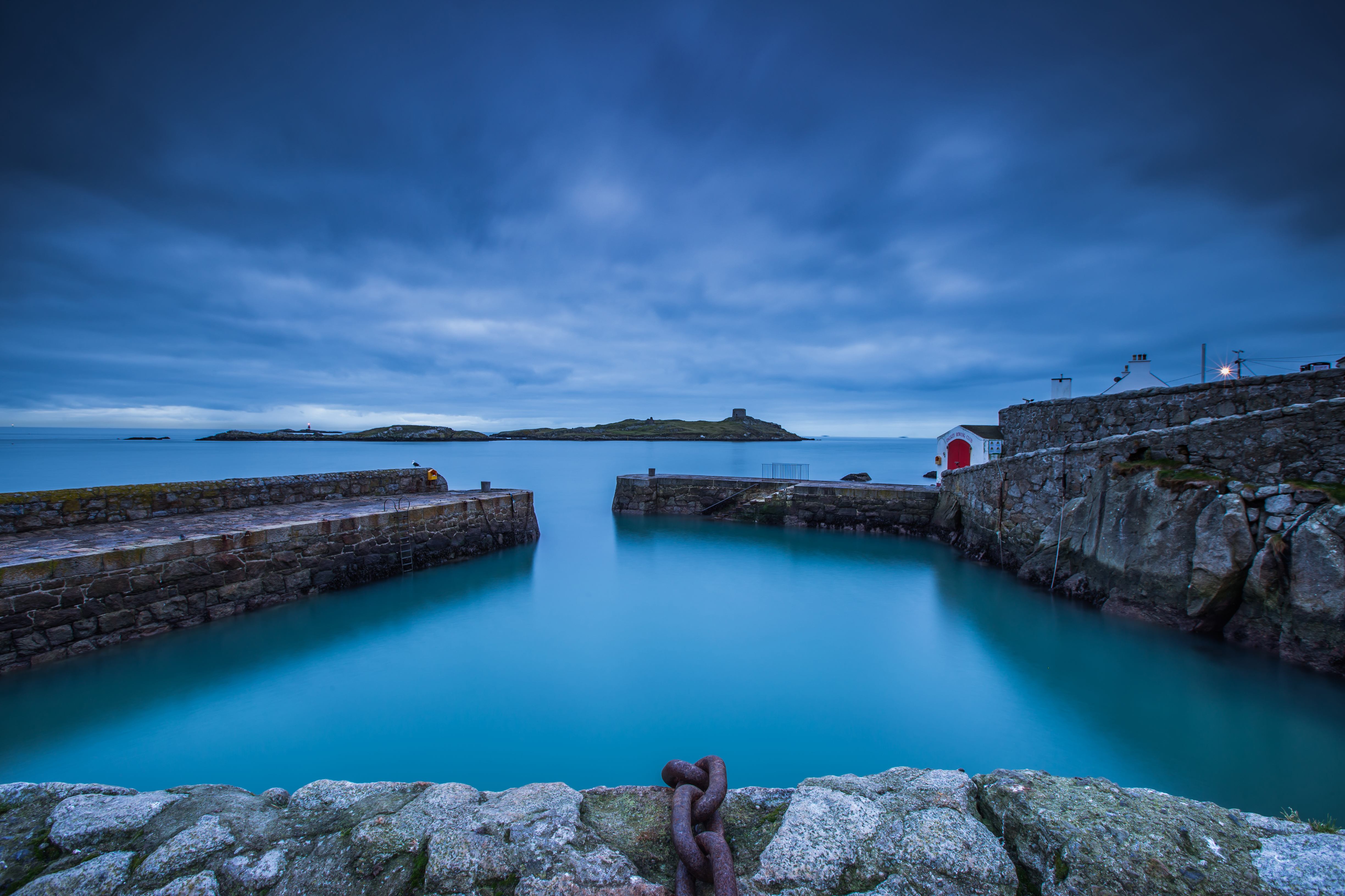 Download mobile wallpaper Sky, Sea, Horizon, Ocean, Bay, Cloud, Harbor, Photography, Ireland for free.