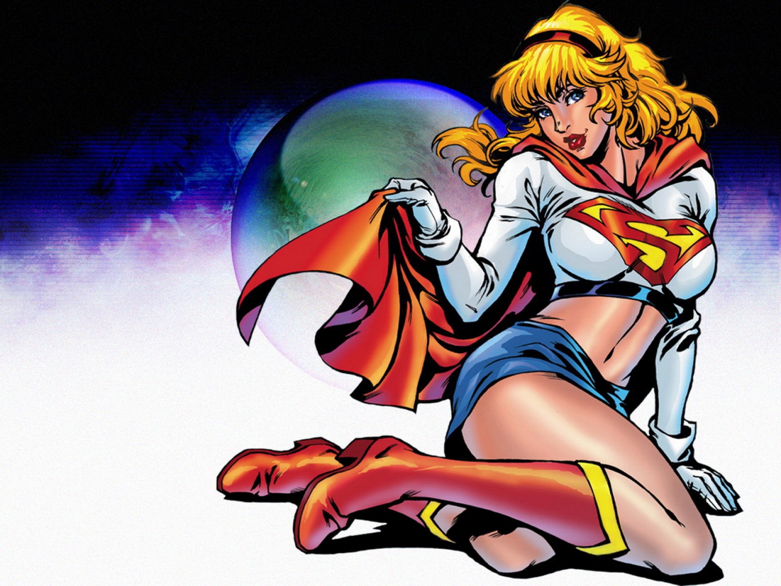 comics, supergirl, superman wallpapers for tablet