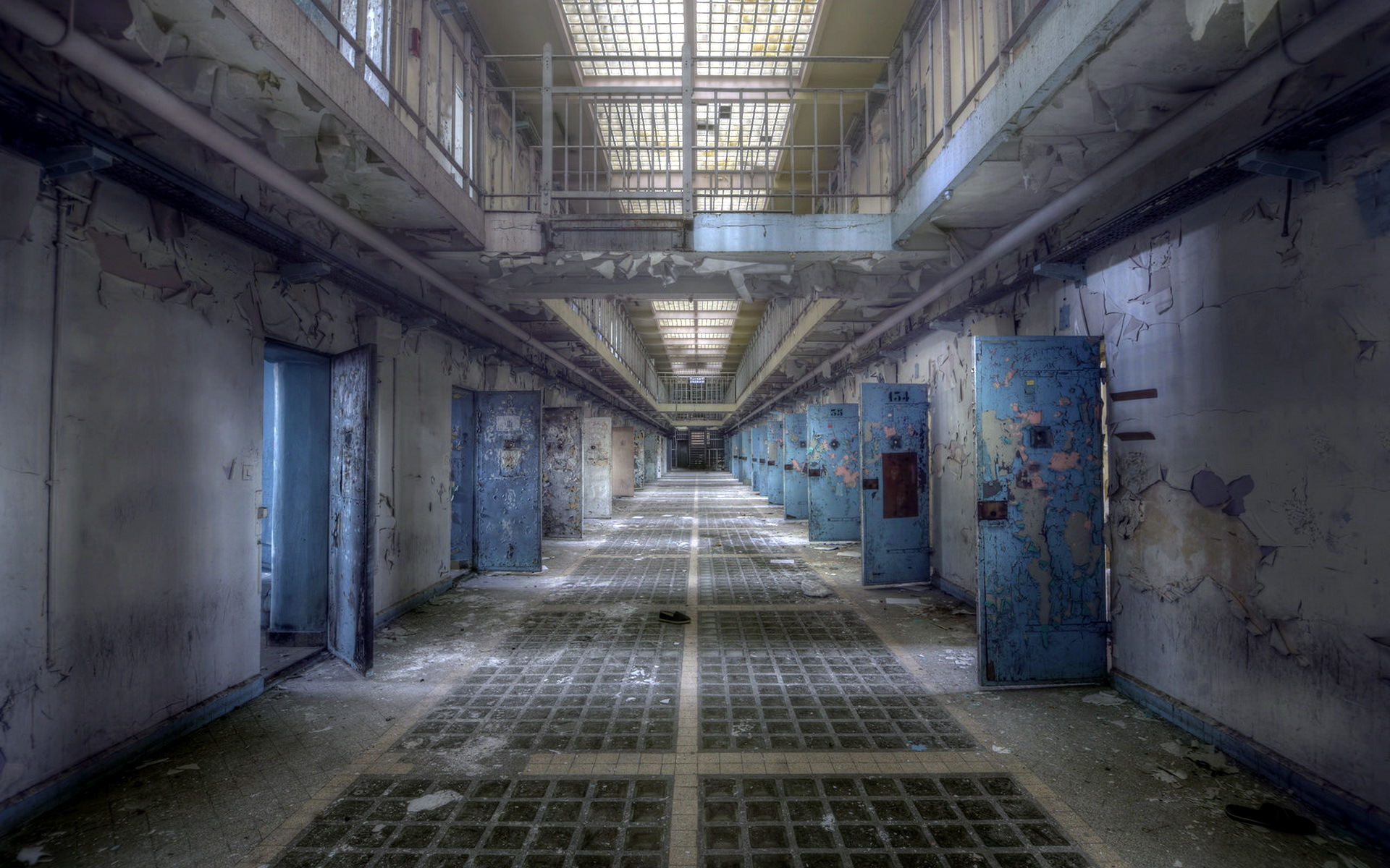abandoned, jail, man made, prison, creepy, ruin
