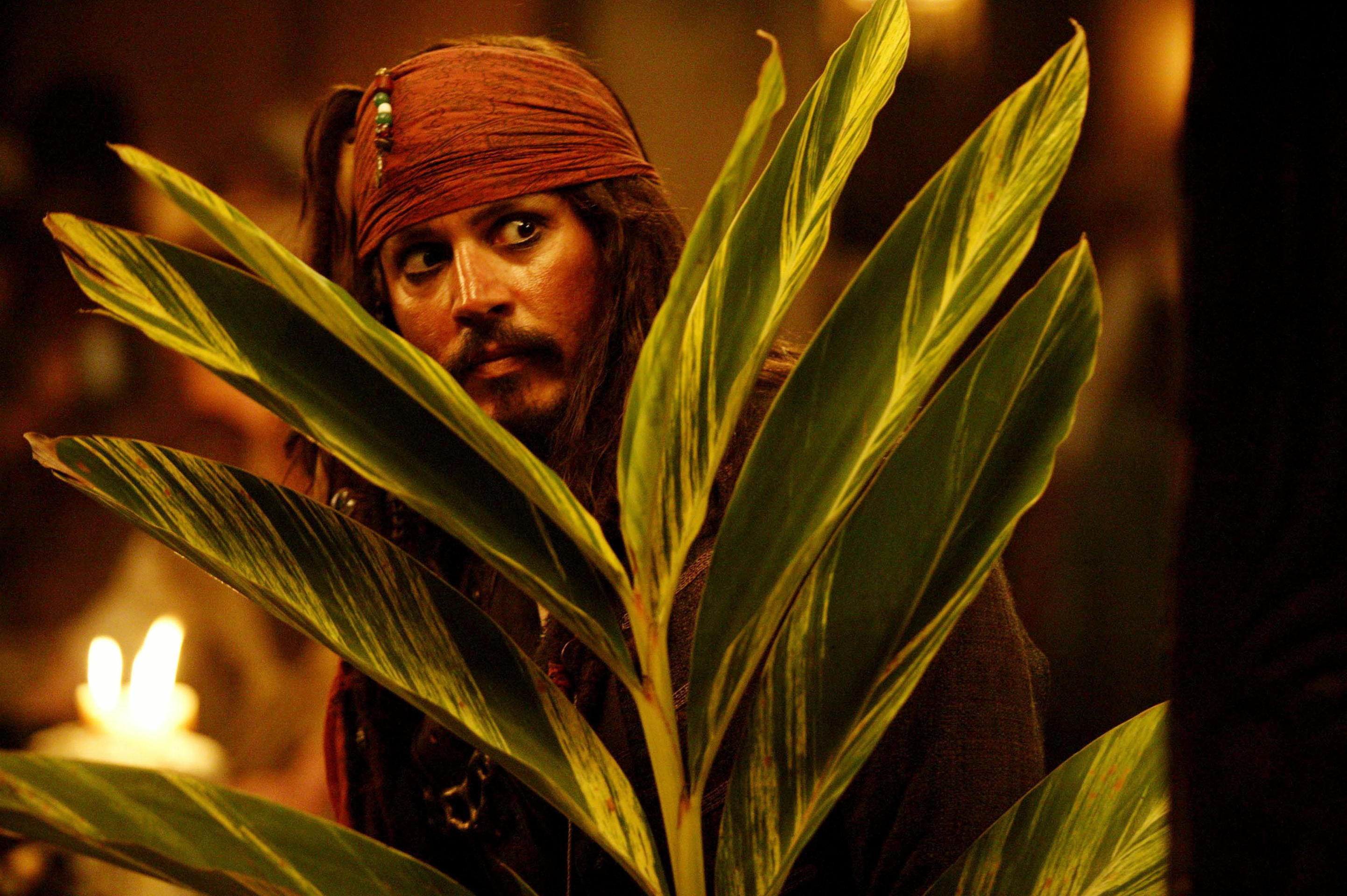 movie, pirates of the caribbean: dead man's chest, jack sparrow, johnny depp, pirates of the caribbean 32K
