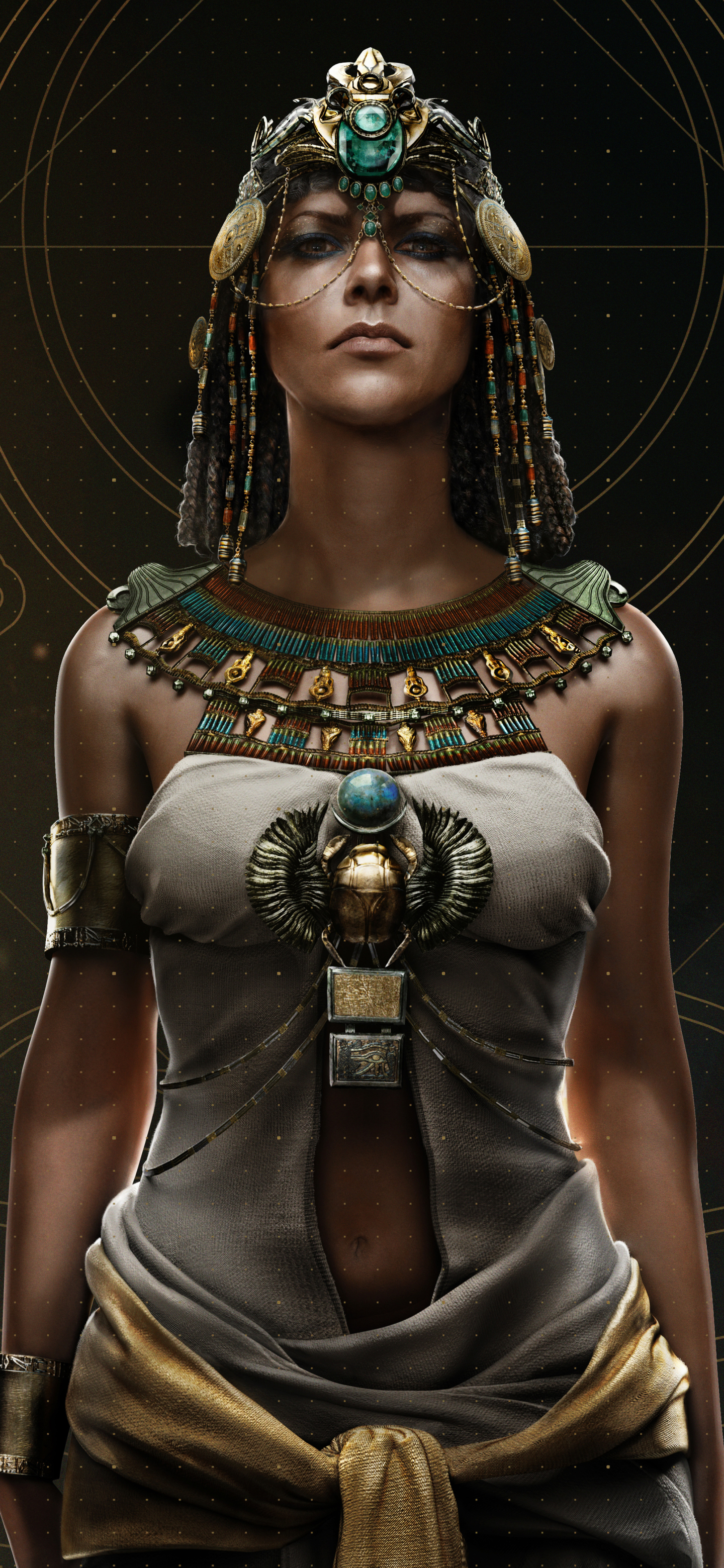 cleopatra, video game, assassin's creed origins, assassin's creed Free Stock Photo