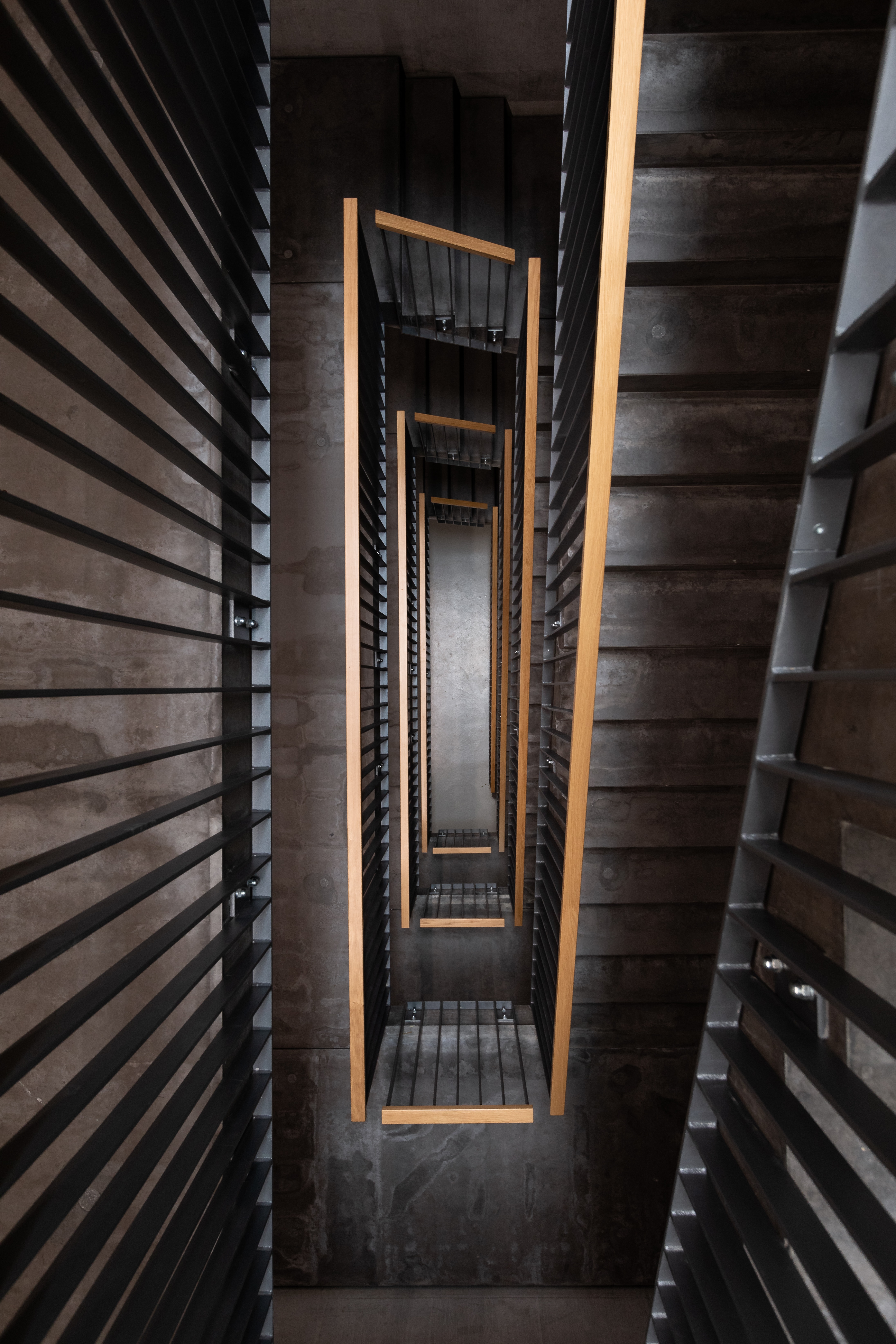 Staircase Vertical Background