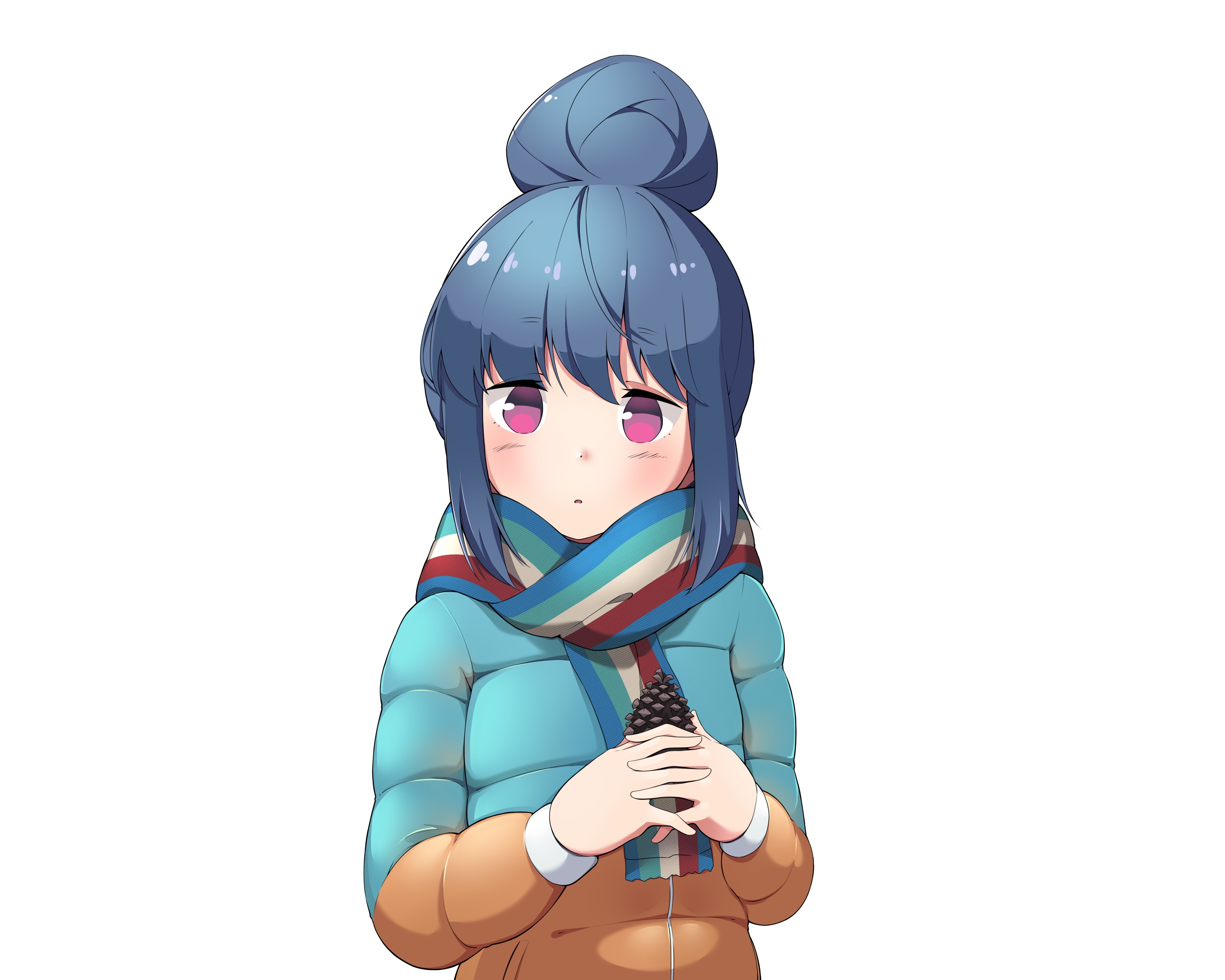 Yuru Camp Рин и Надэсико арт