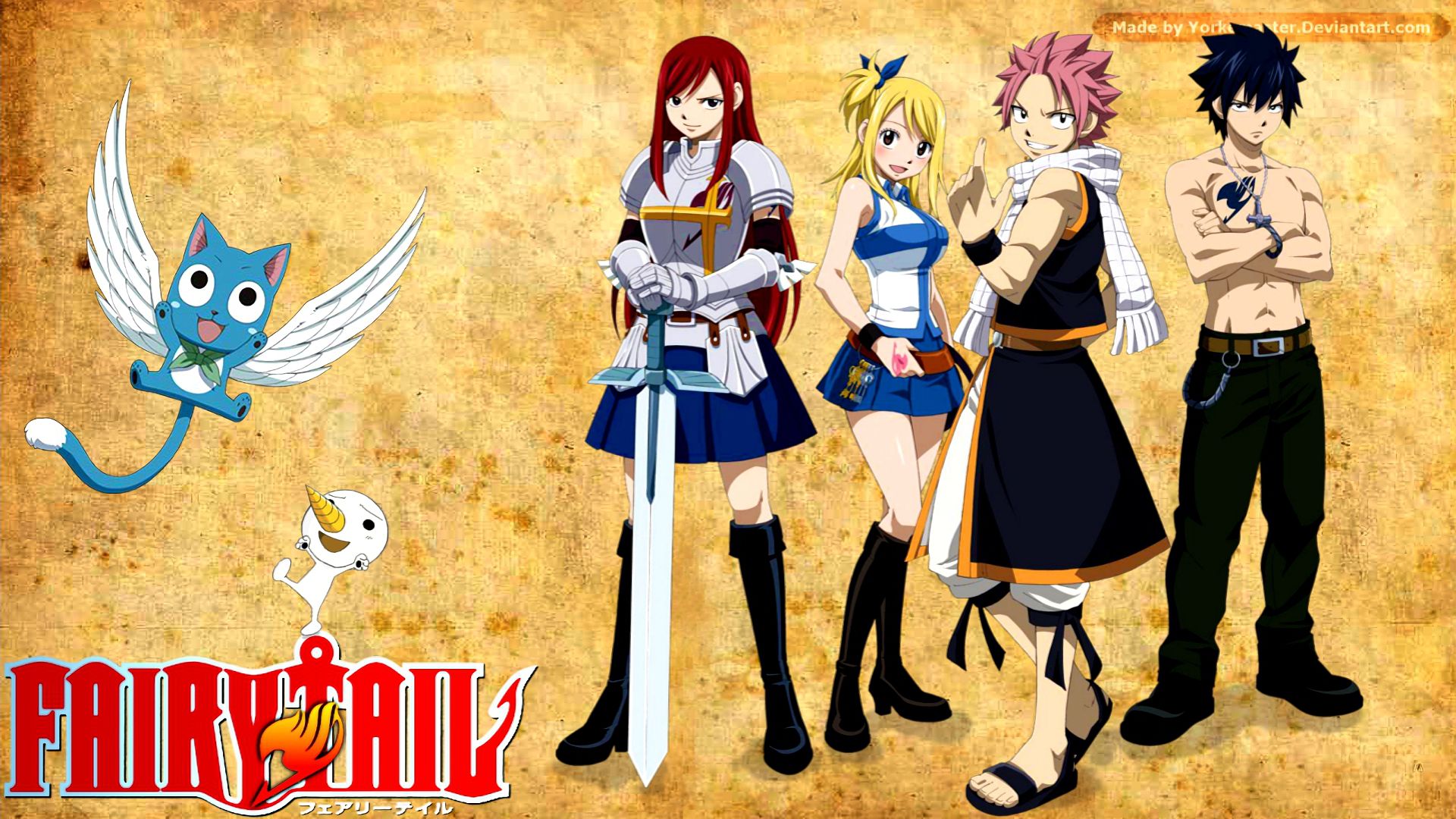 100+] Fairy Tail Iphone Wallpapers | Wallpapers.com