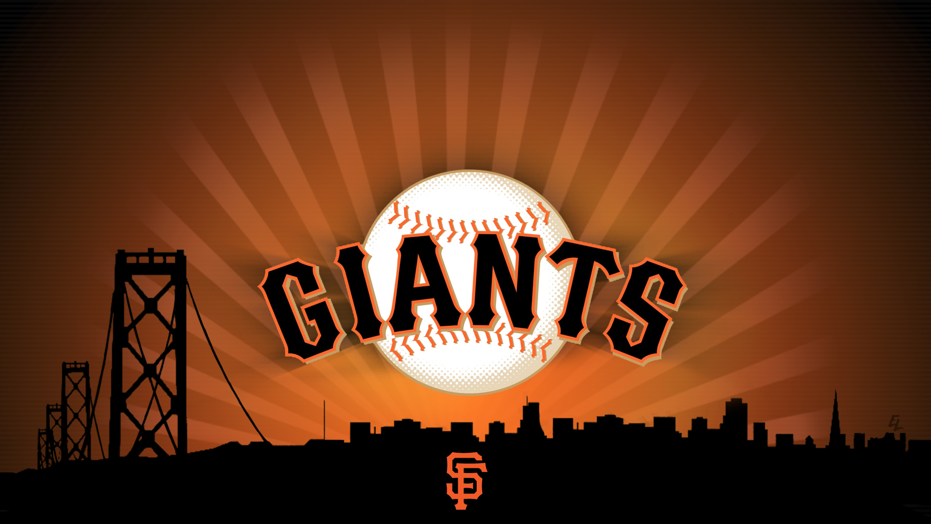 MLB Giants Font  Download for Free 