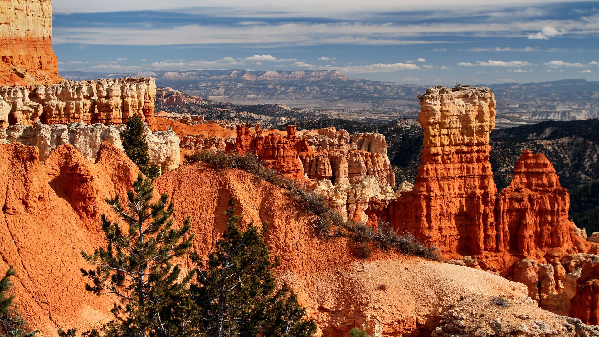 national park, nature, bryce canyon national park, utah, canyon, earth, cliff, landscape, usa Smartphone Background