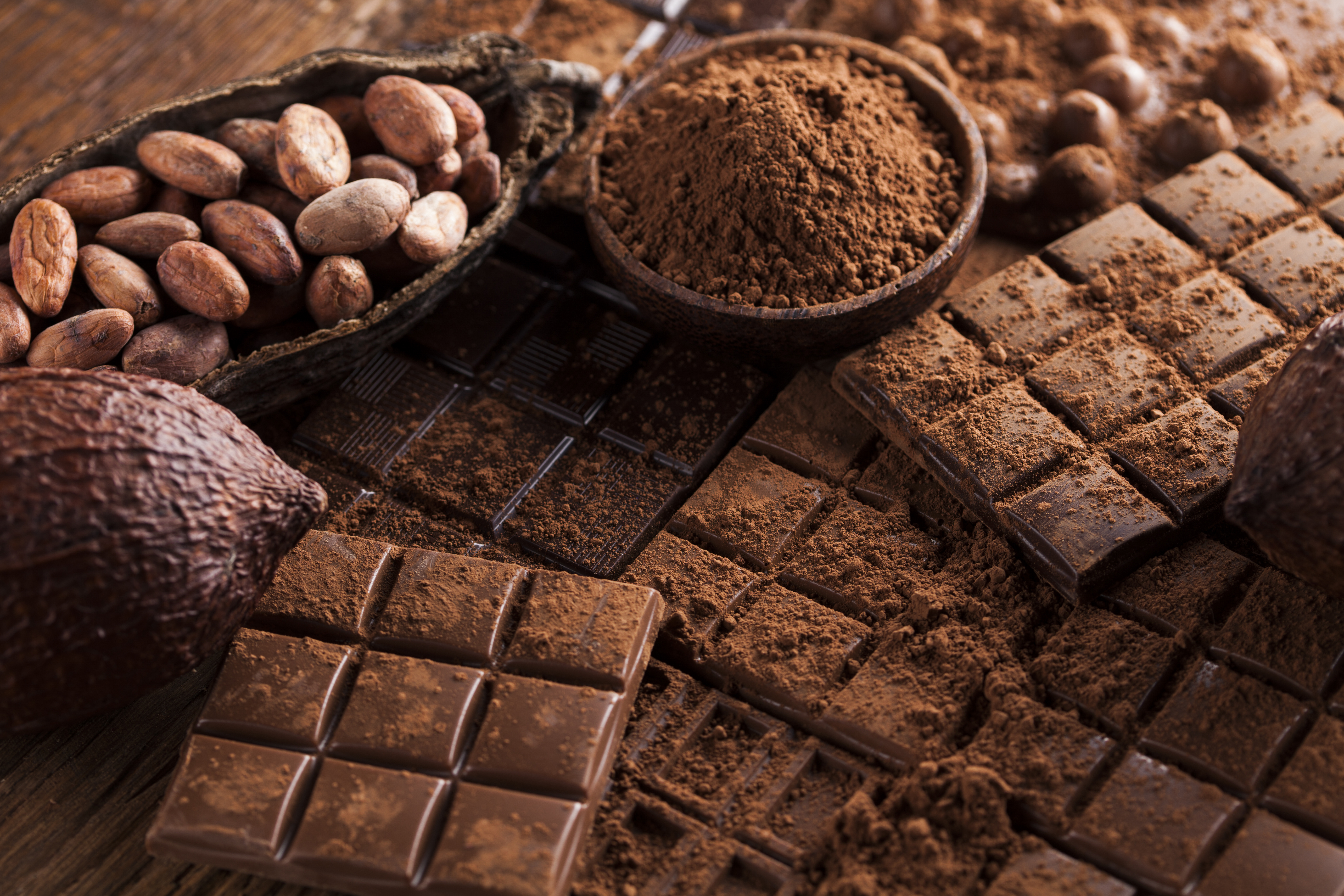 Шоколад и какао продукты