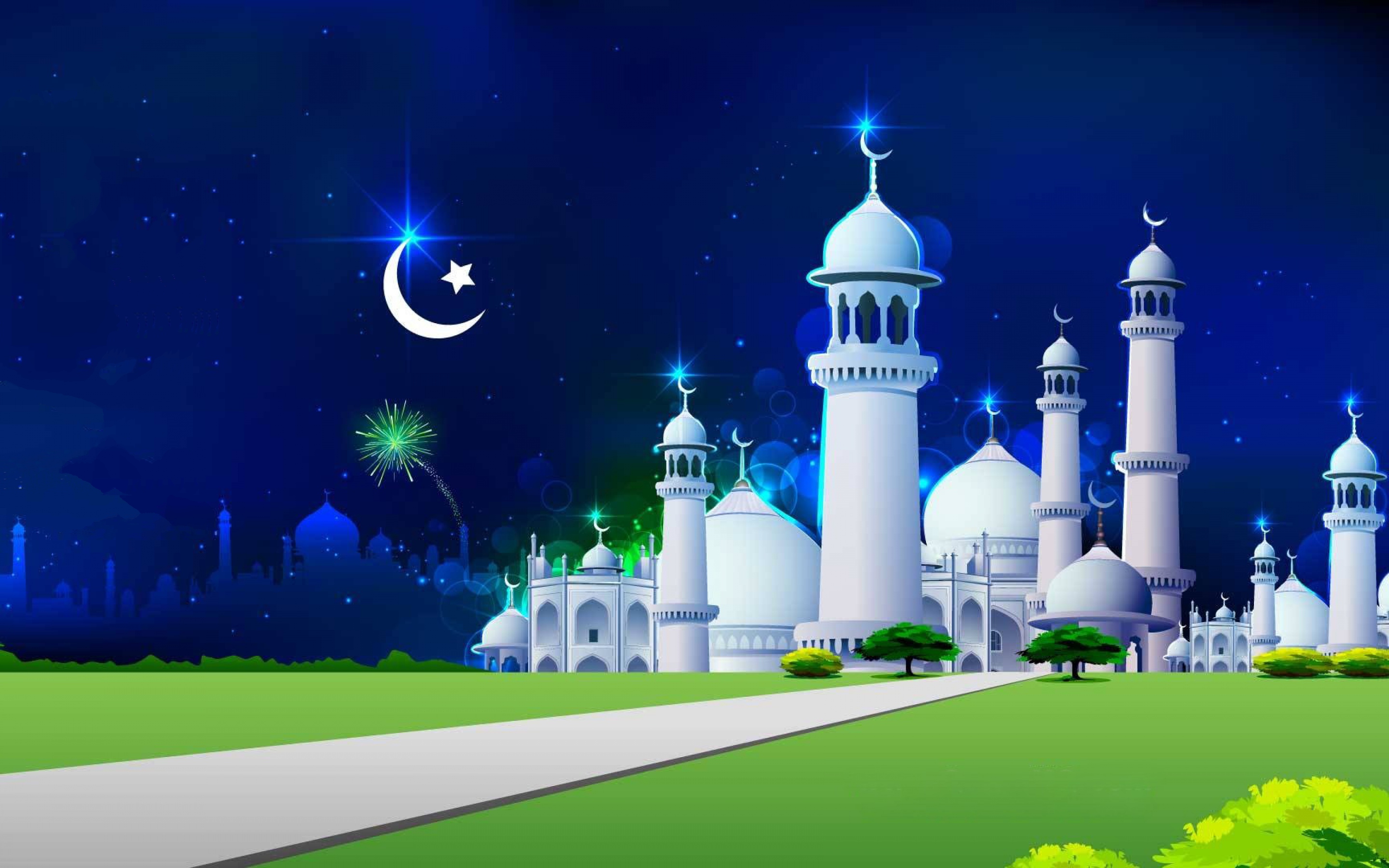 Фоновый рисунок мечеть