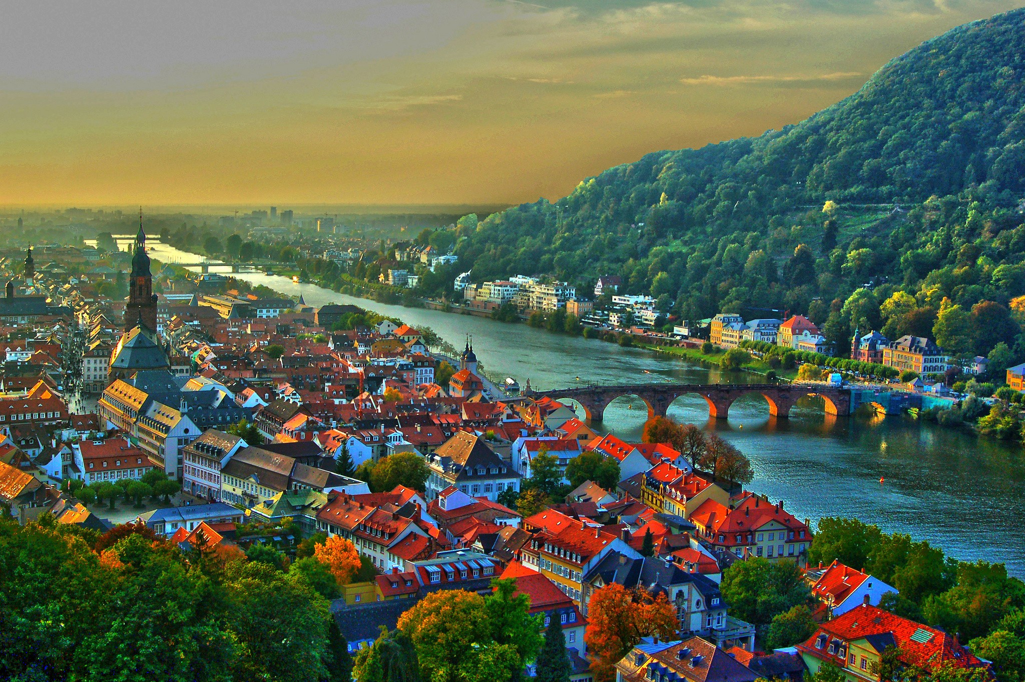 Die besten Heidelberg-Hintergründe für den Telefonbildschirm