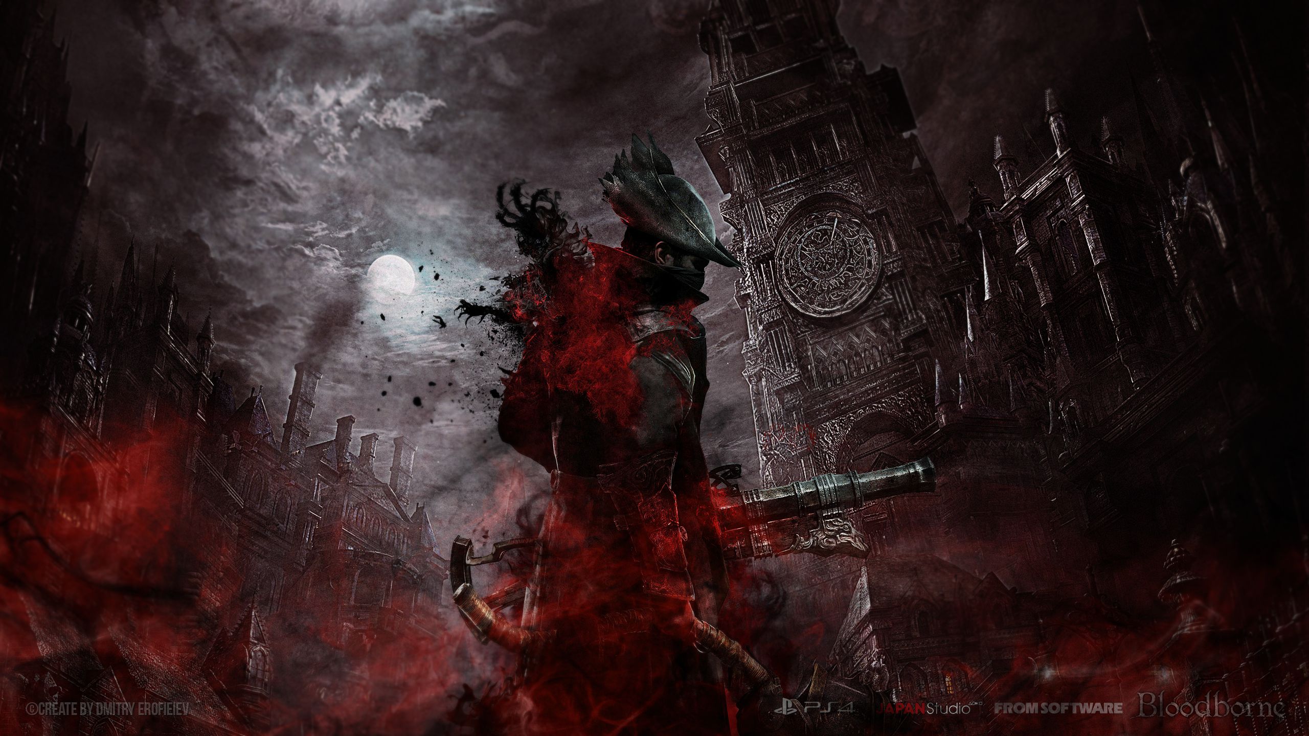 bloodborne, fantasy, gothic, video game