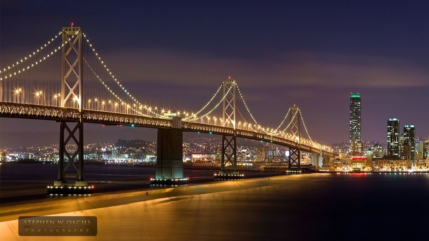 Сделать бридж. Мост между Сан-Франциско и Оклендом. Мост Бэй бридж. Мост Сан Франциско Окленд ночной. Картинки на рабочий стол мосты.